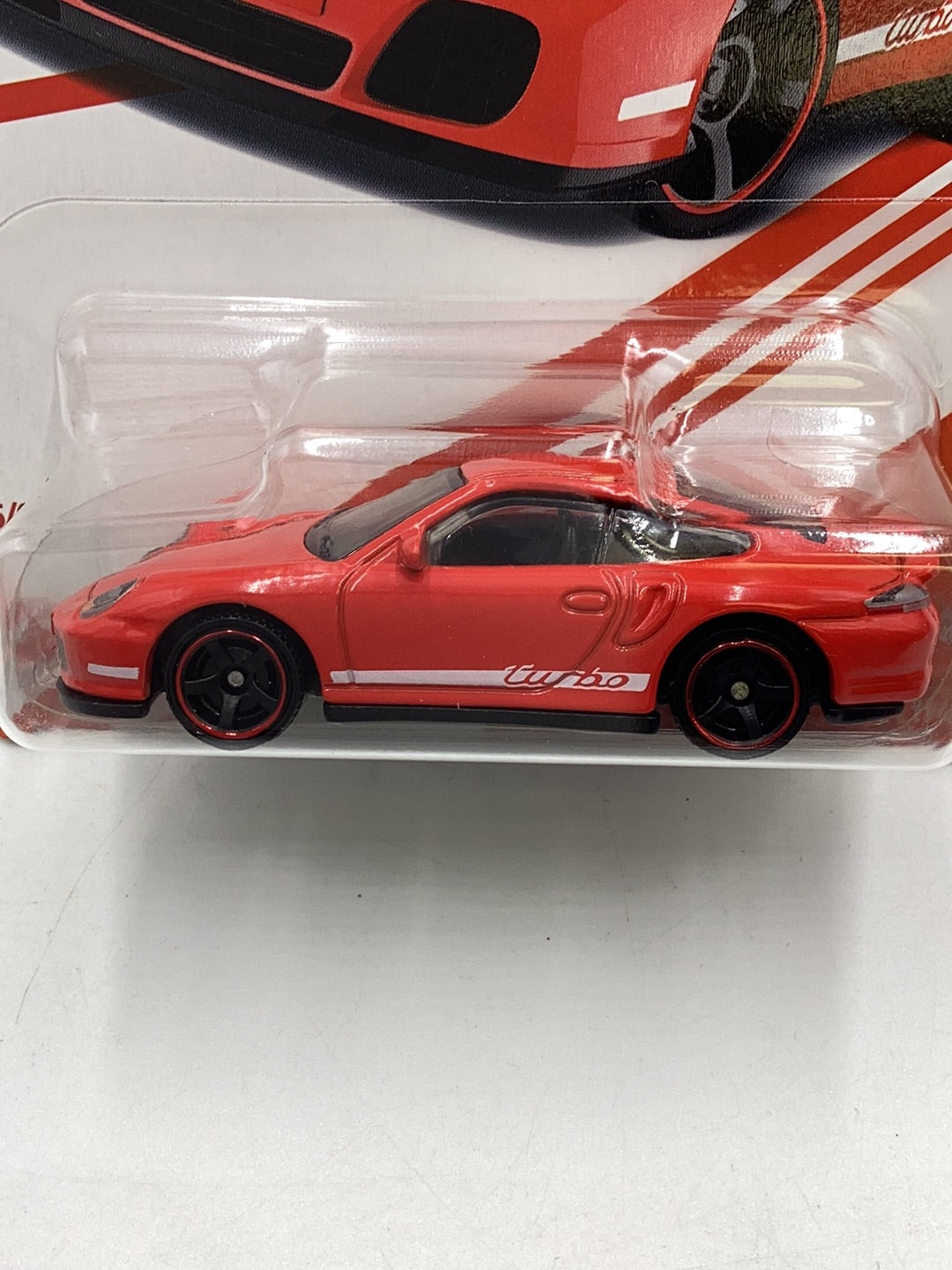 2024 Matchbox 5/6 Porsche 911 Turbo Target Red 161A