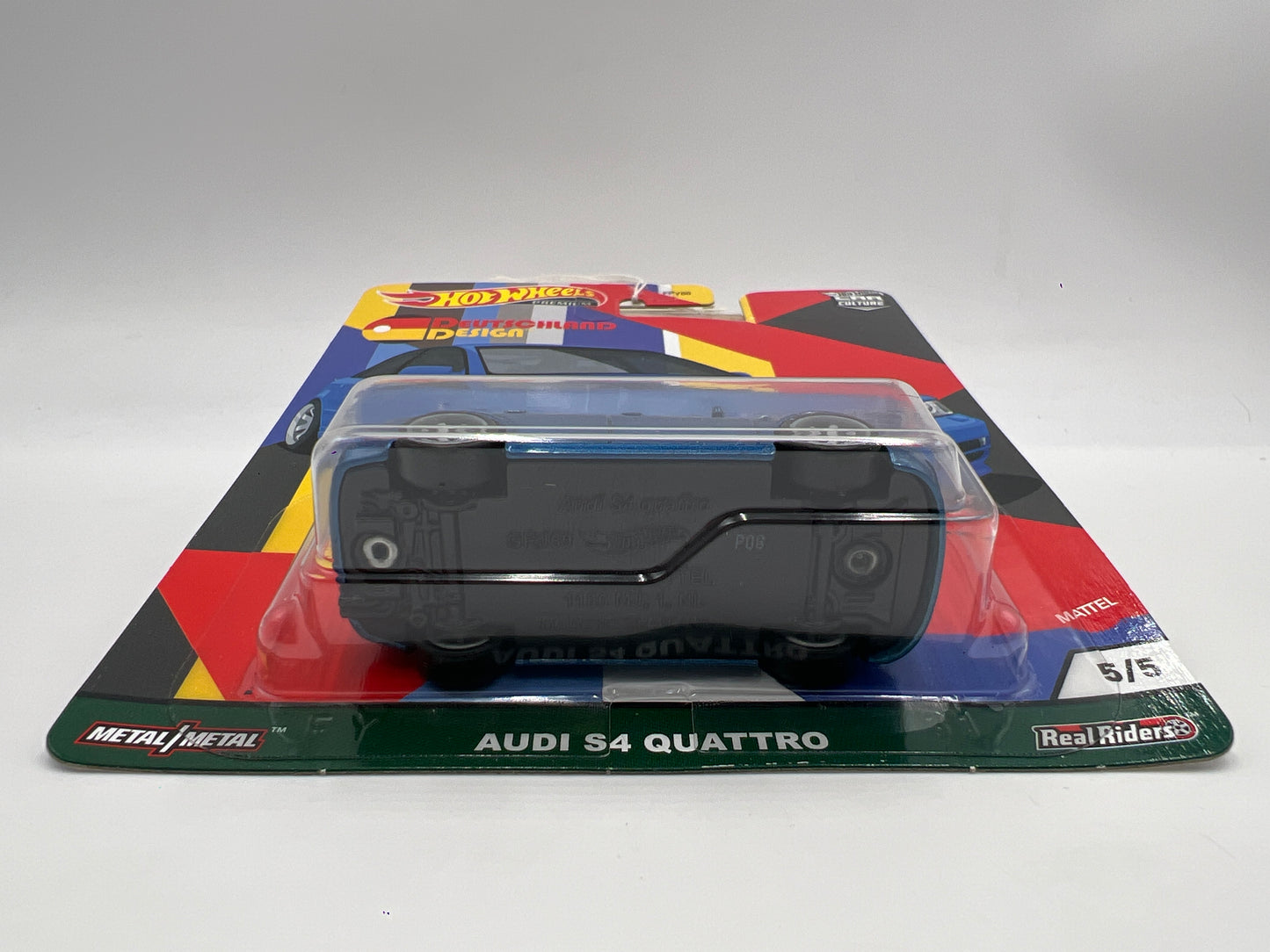 Hot Wheels Premium Deutschland Design #5 Audi S4 Quattro Blue 253D