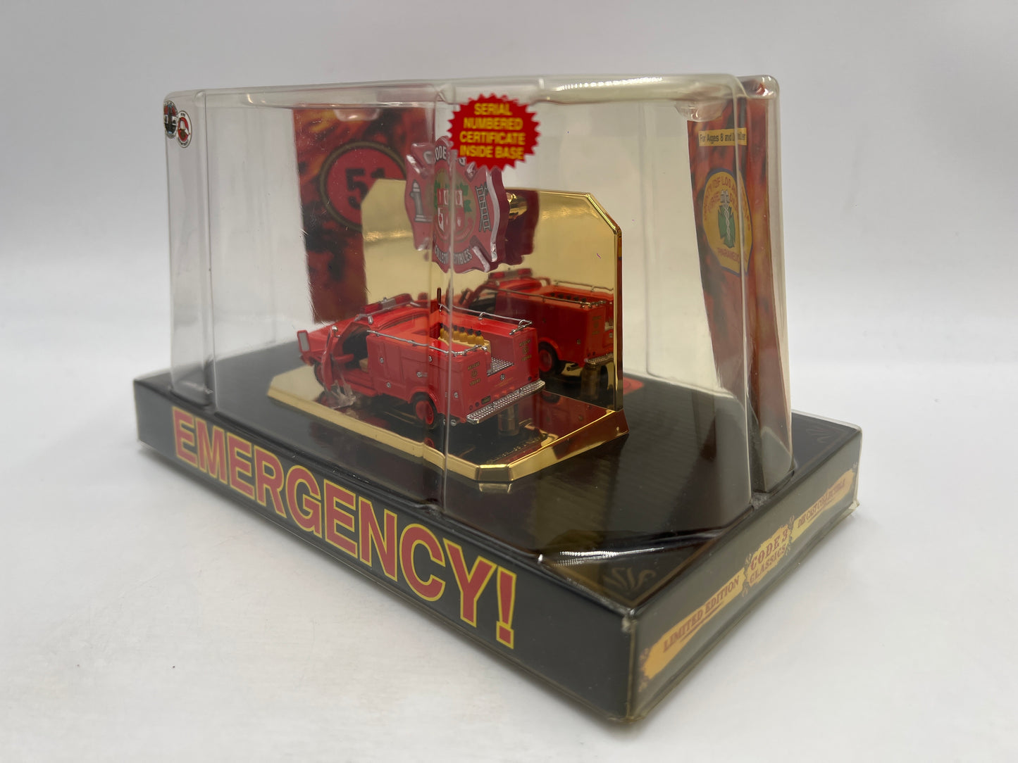 Code 3 Collectibles 1/64 Emergency! Los Angeles County Rescue Squad 51 Red