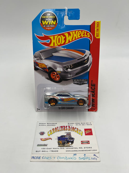 2015 Hot Wheels Walmart Exclusive Zamac 4 #127 13 Copo Camaro 147C