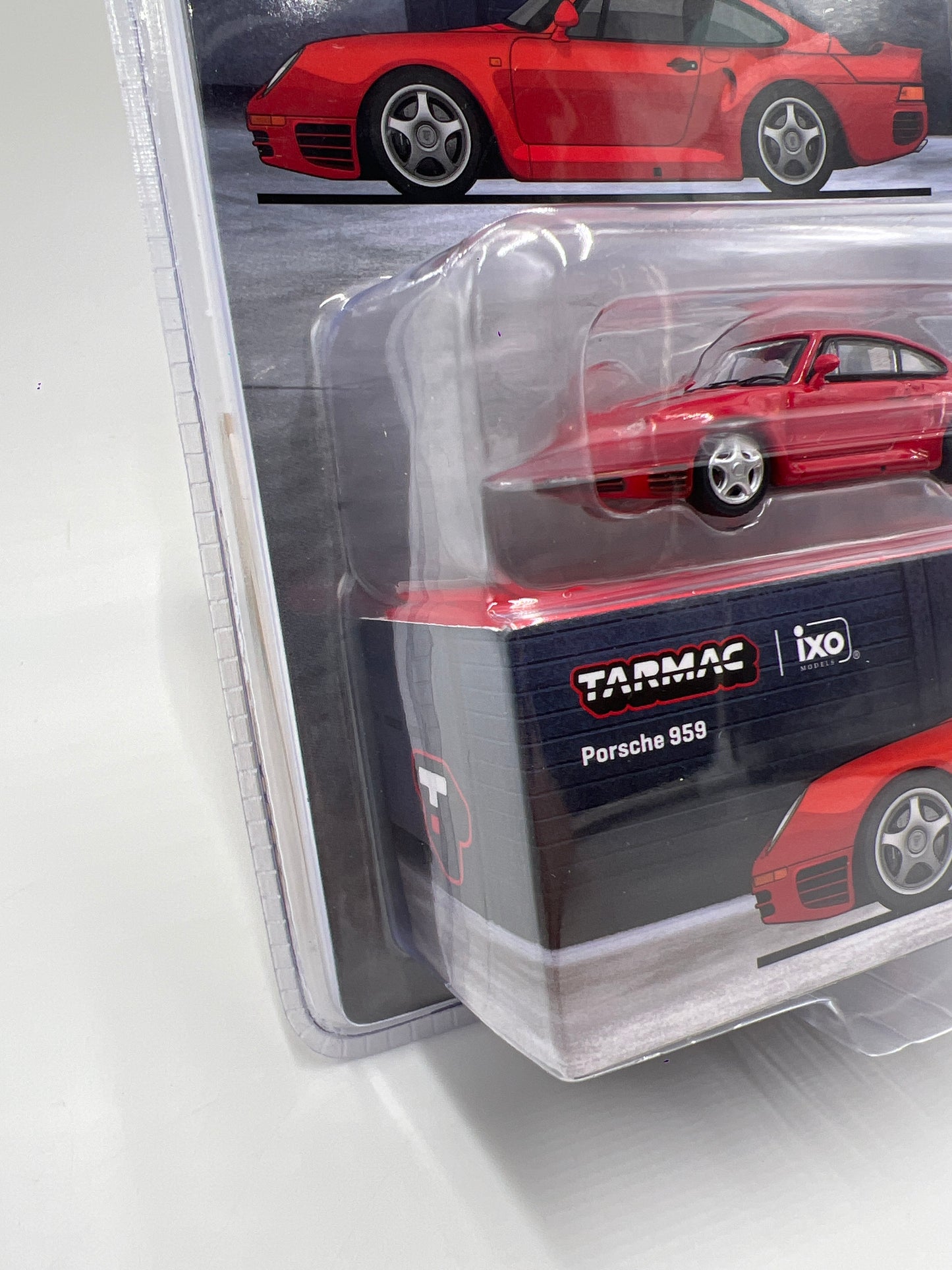 Tarmac Works x IXO Models Mijo Exclusives Porsche 959 Red