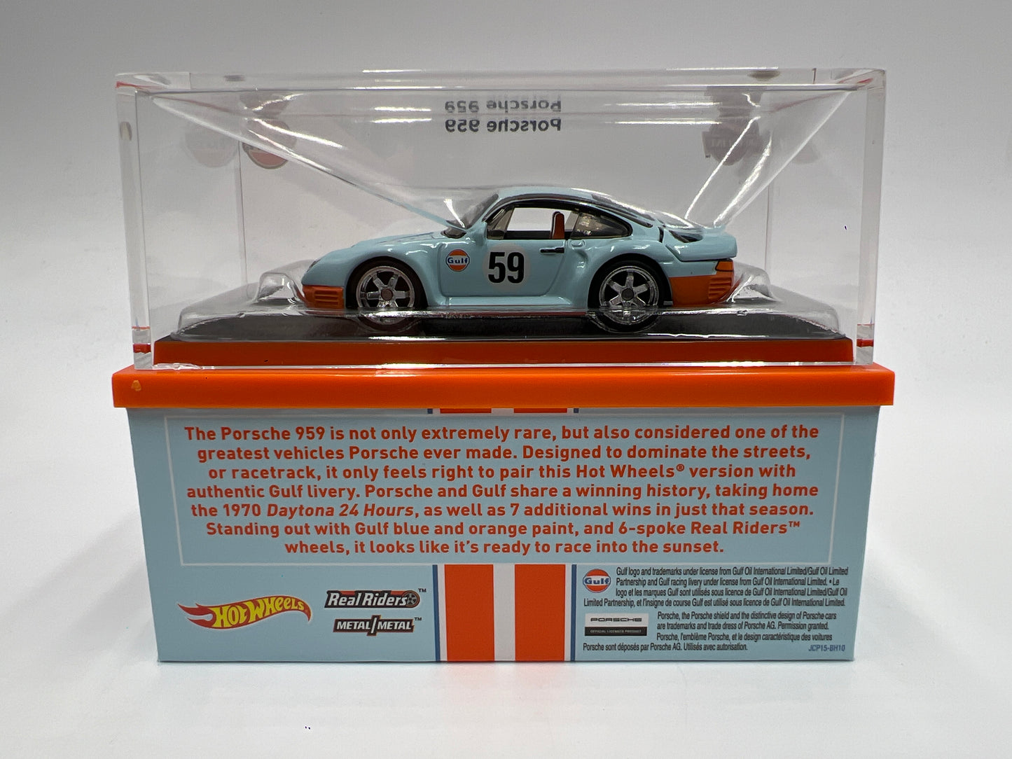 2025 Hot Wheels RLC Gulf Porsche 959 Blue/Orange