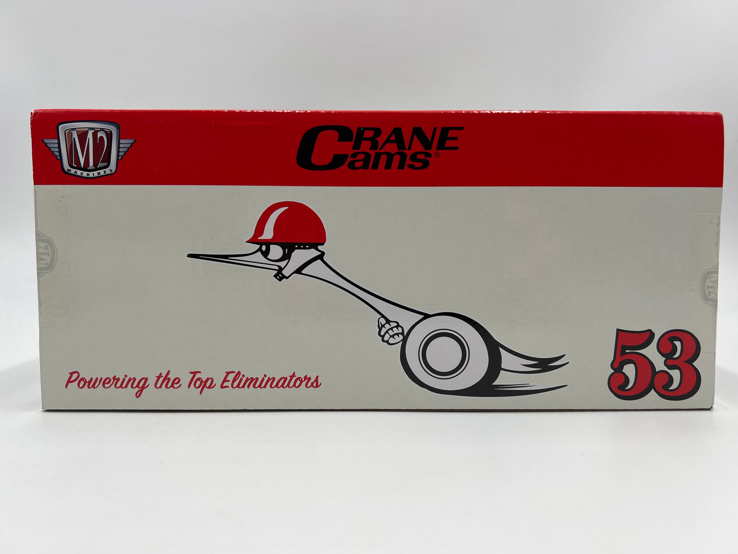 M2 Machines 1/24 Crane Cams 1956 Ford F-100 White/Red R108