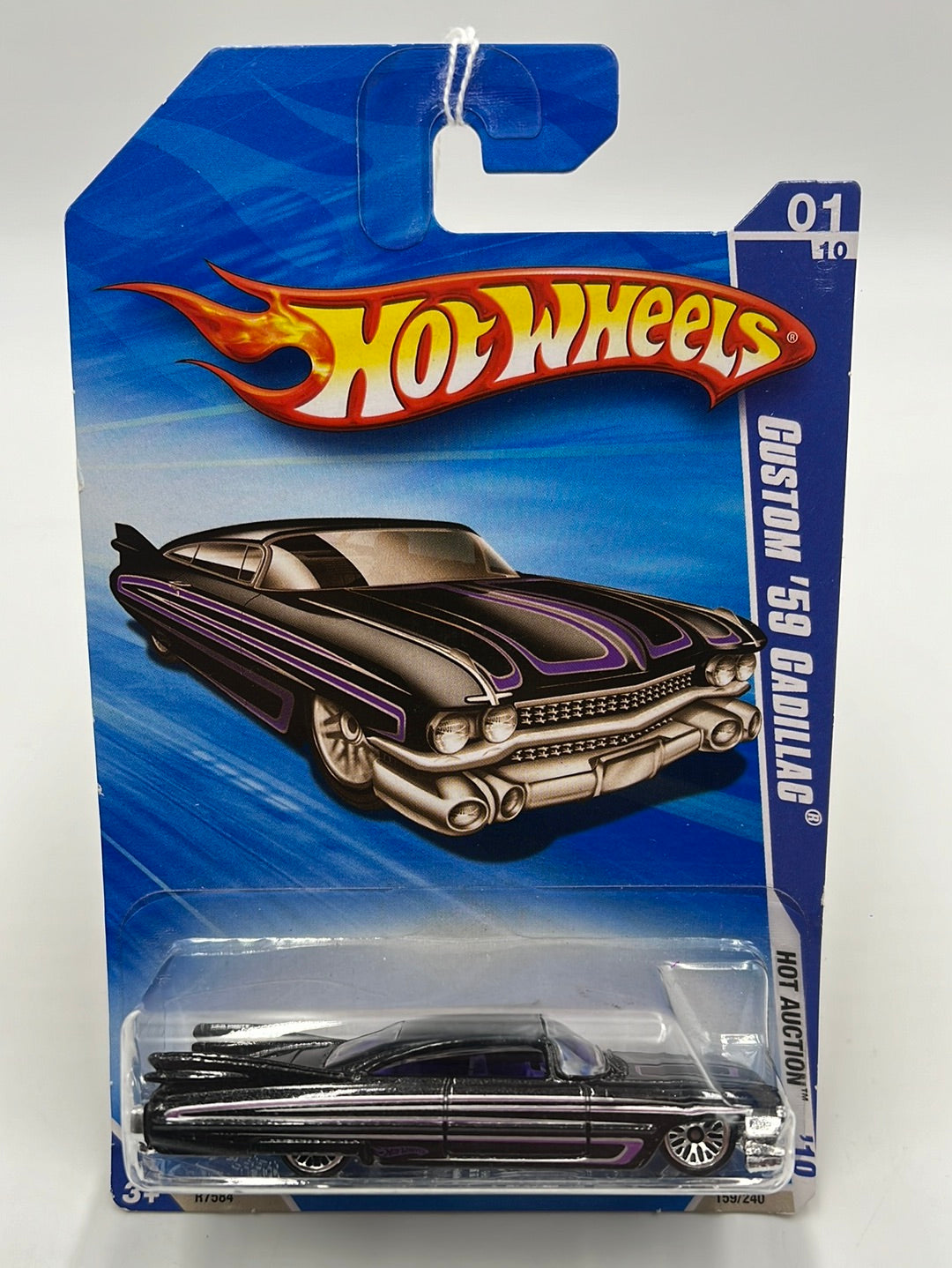 2010 Hot Wheels Hot Auction Custom ‘59 Cadillac 159/240 44B