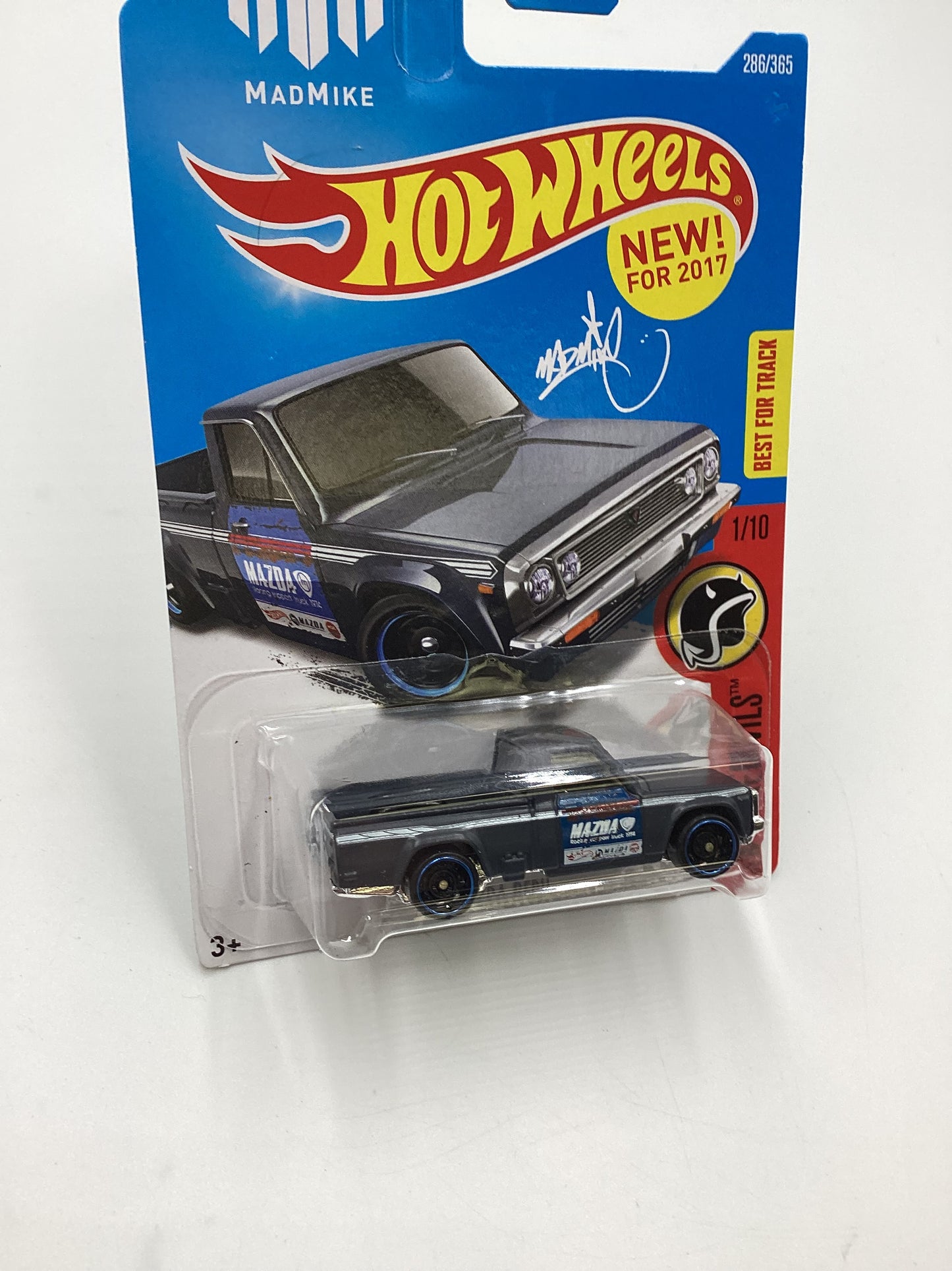 2017 Hot Wheels #286 Mazda Repu MadMike 87B