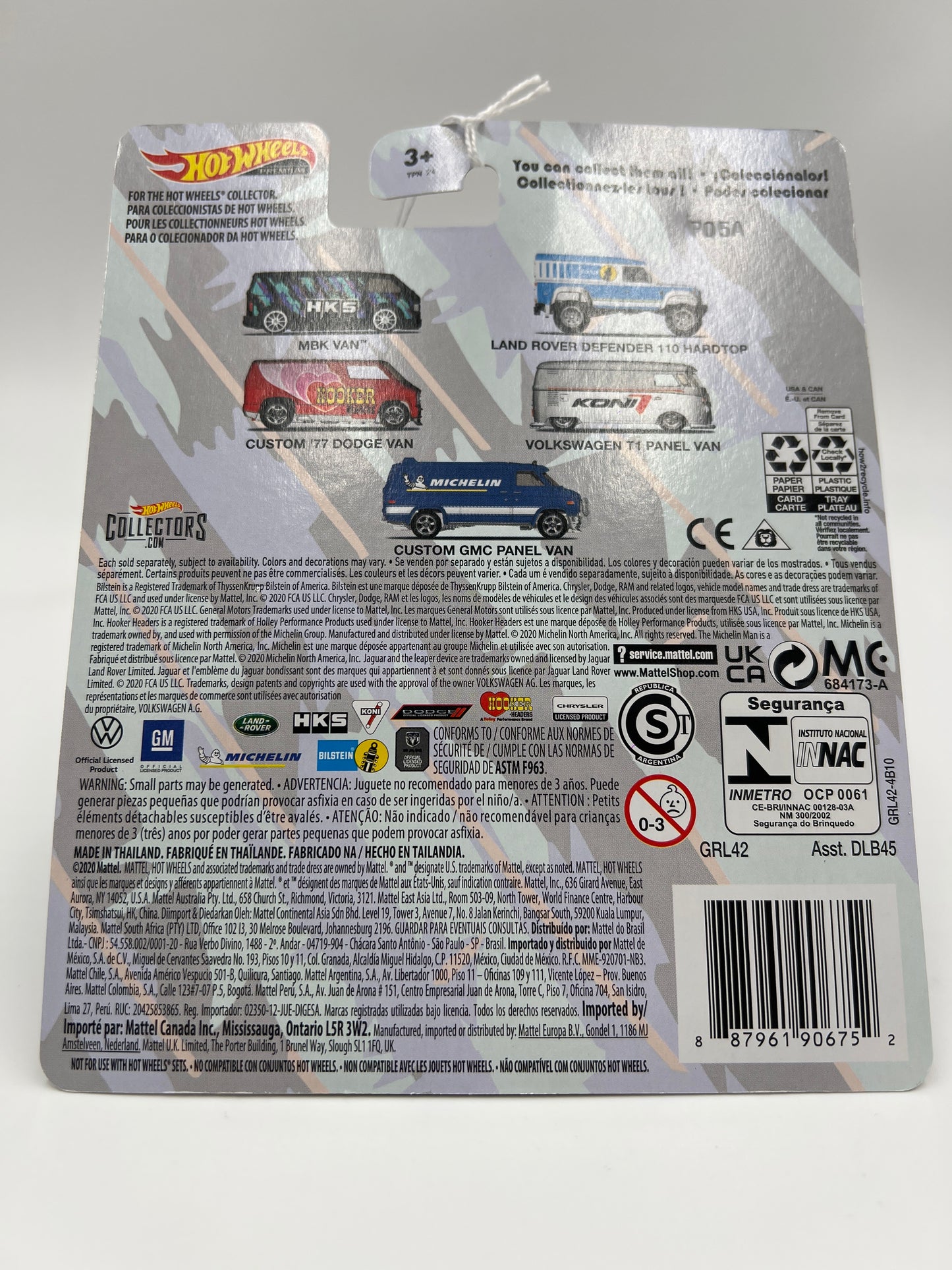 Hot Wheels Pop Culture Premium #1 HKS MBK Van Black 256i