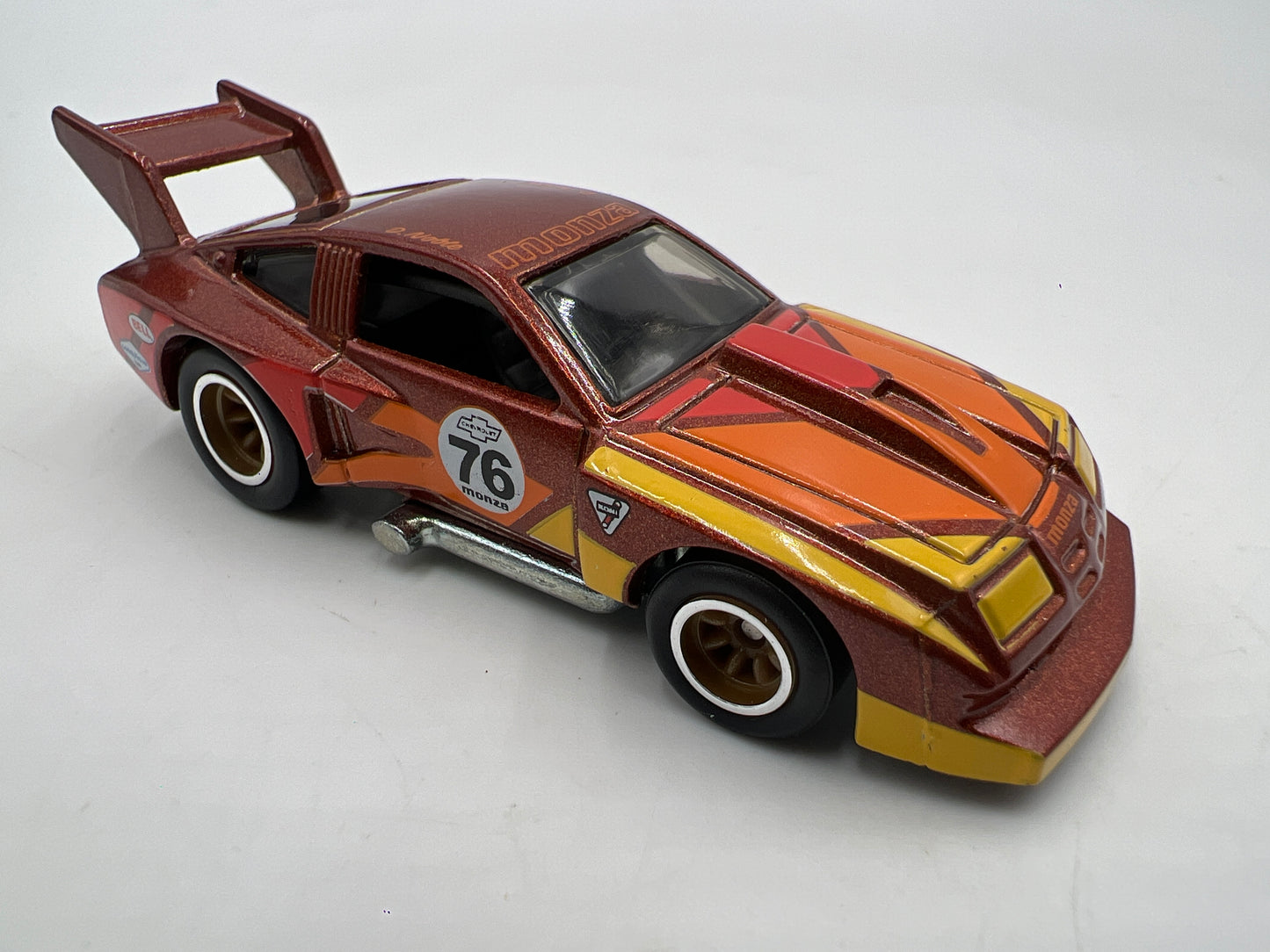 Hot Wheels Silhouettes Premium 76 Chevy Monza Brown Loose