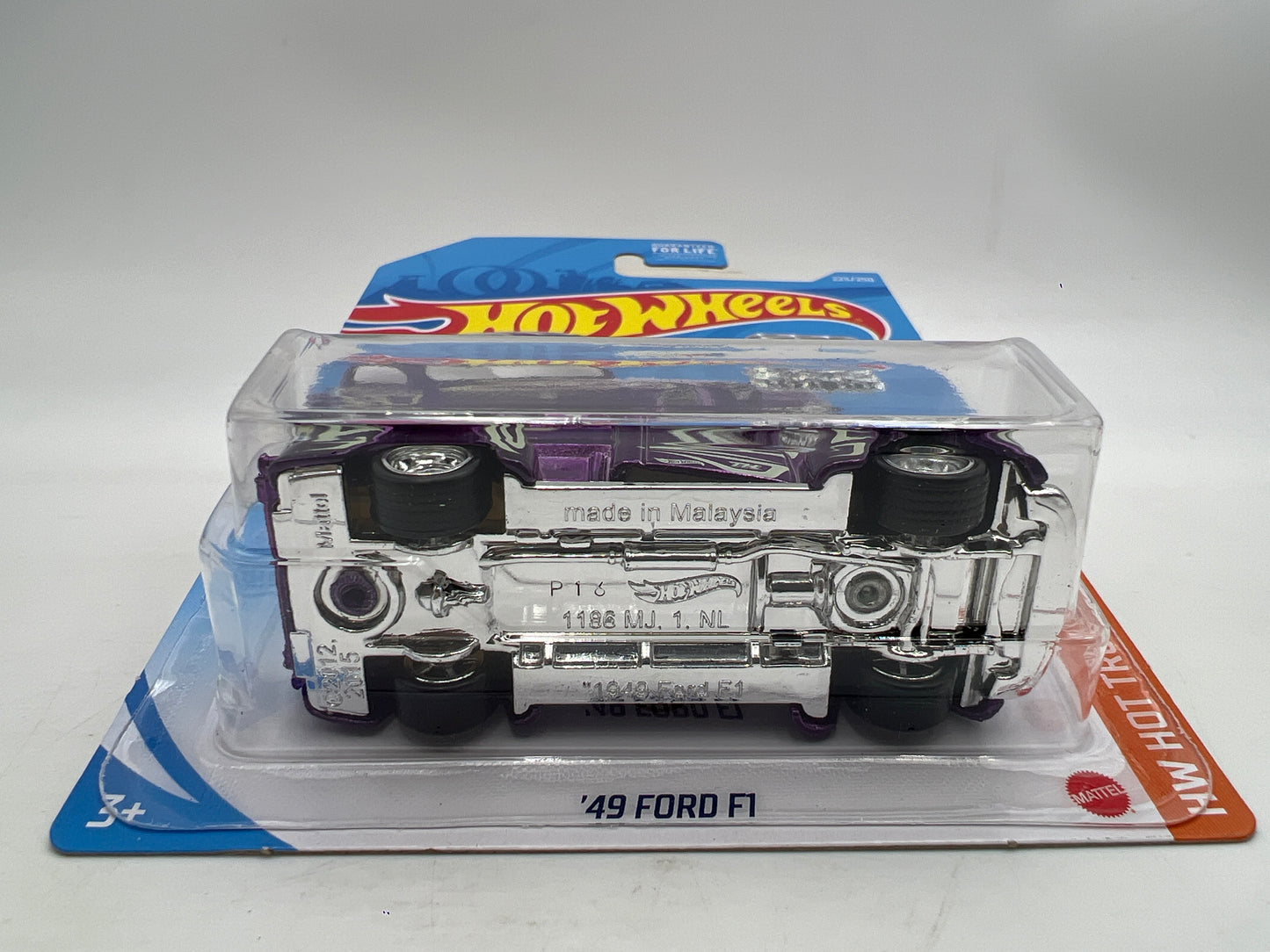 2021 Hot Wheels Factory Sealed Super Treasure Hunt #225 49 Ford F1 Purple W/Protector
