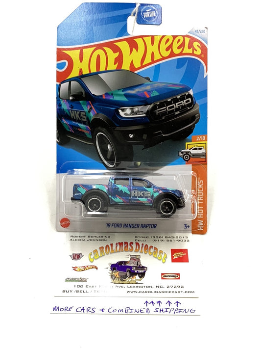 2024 Hot Wheels #43 19 Ford Ranger Raptor 19C