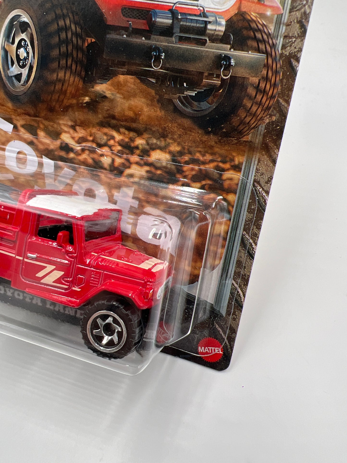 2025 Hot Wheels Silver Series Toyota Set #3 Toyota Land Cruiser Red 163C