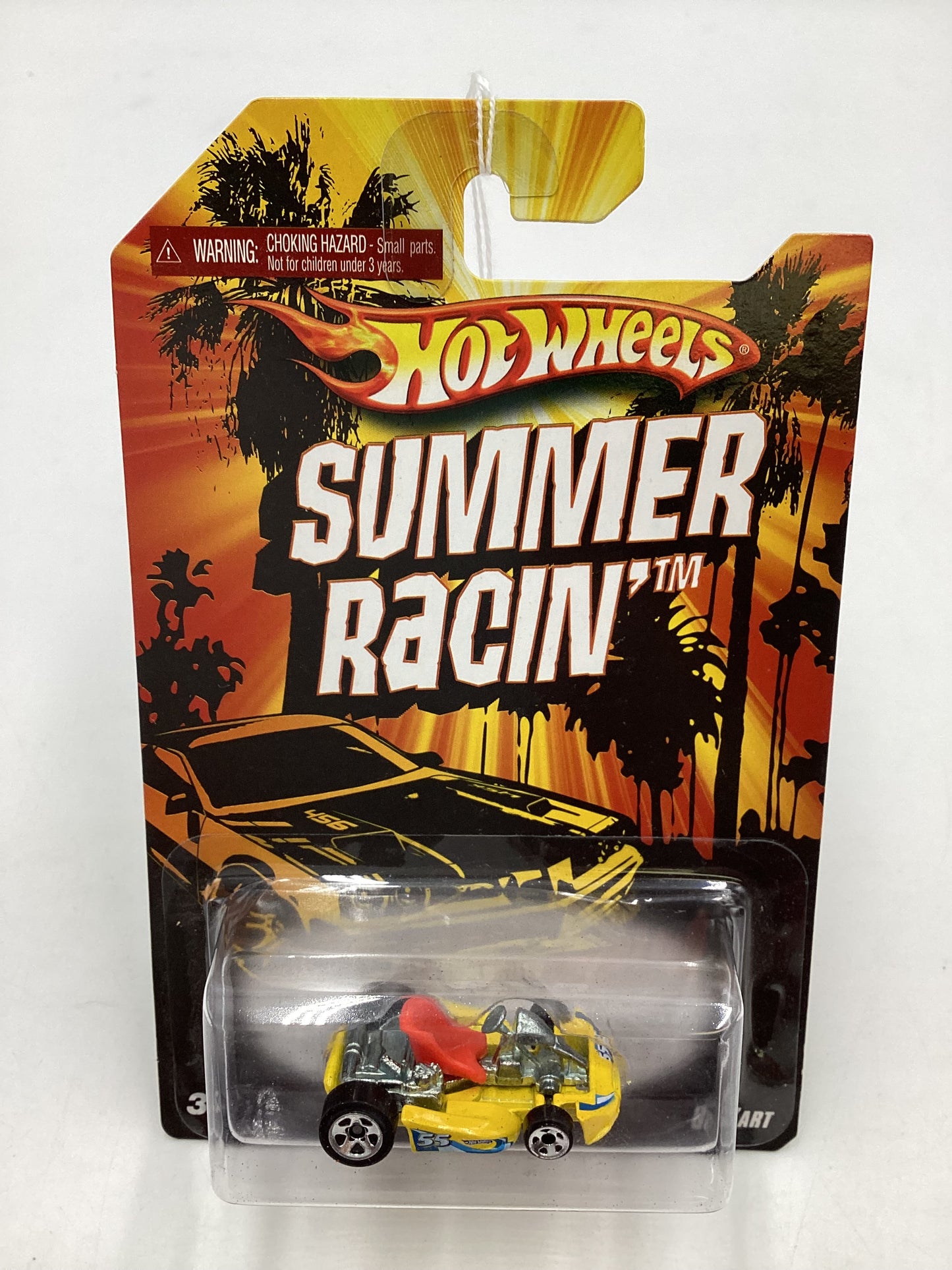 2009 Hot wheels Summer racing Go Kart 158D