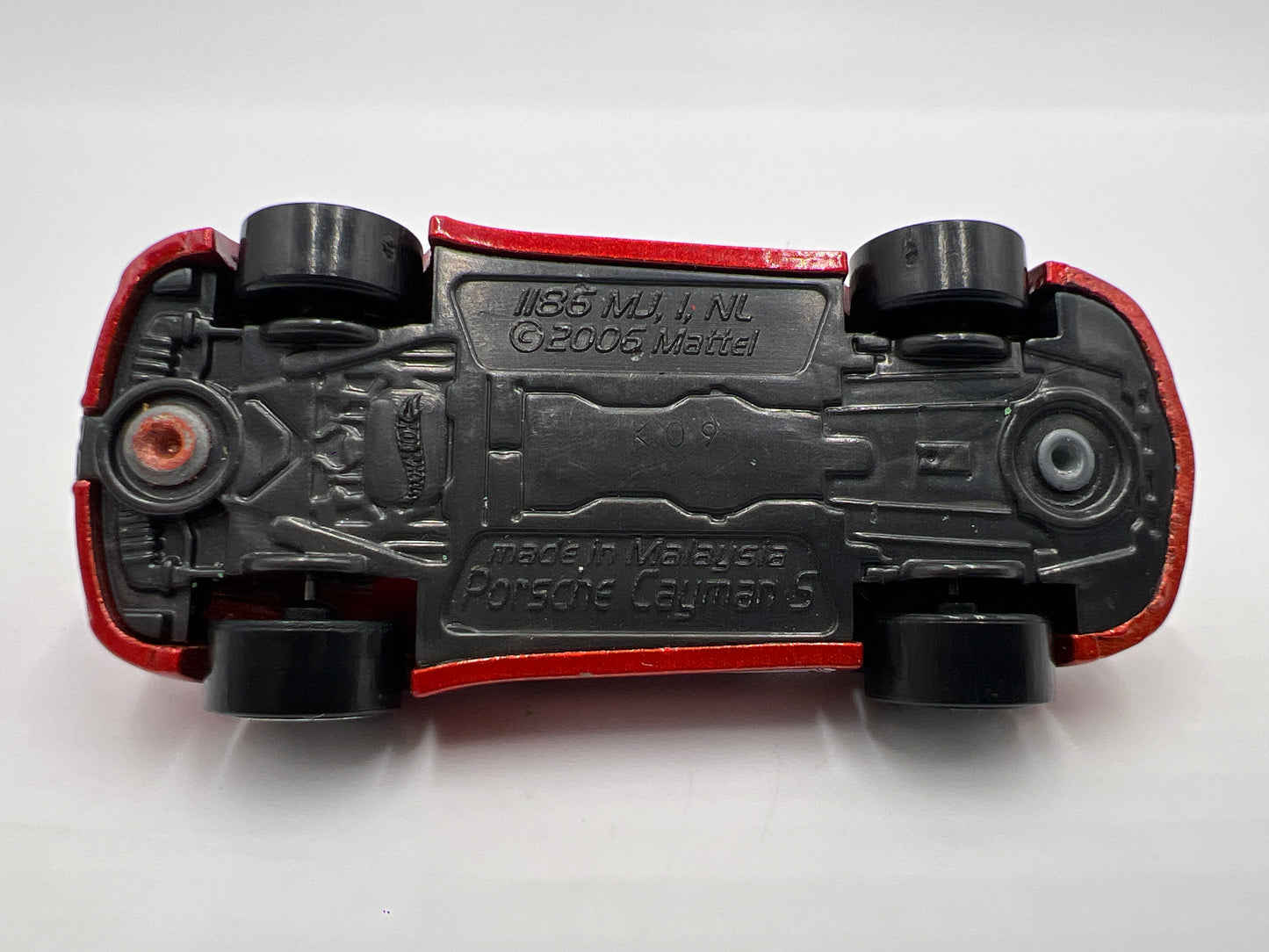 2017 Hot Wheels 1/64 VHTF Variation Multipack Exclusive Porsche Cayman S Red W/MC5 Wheels Loose