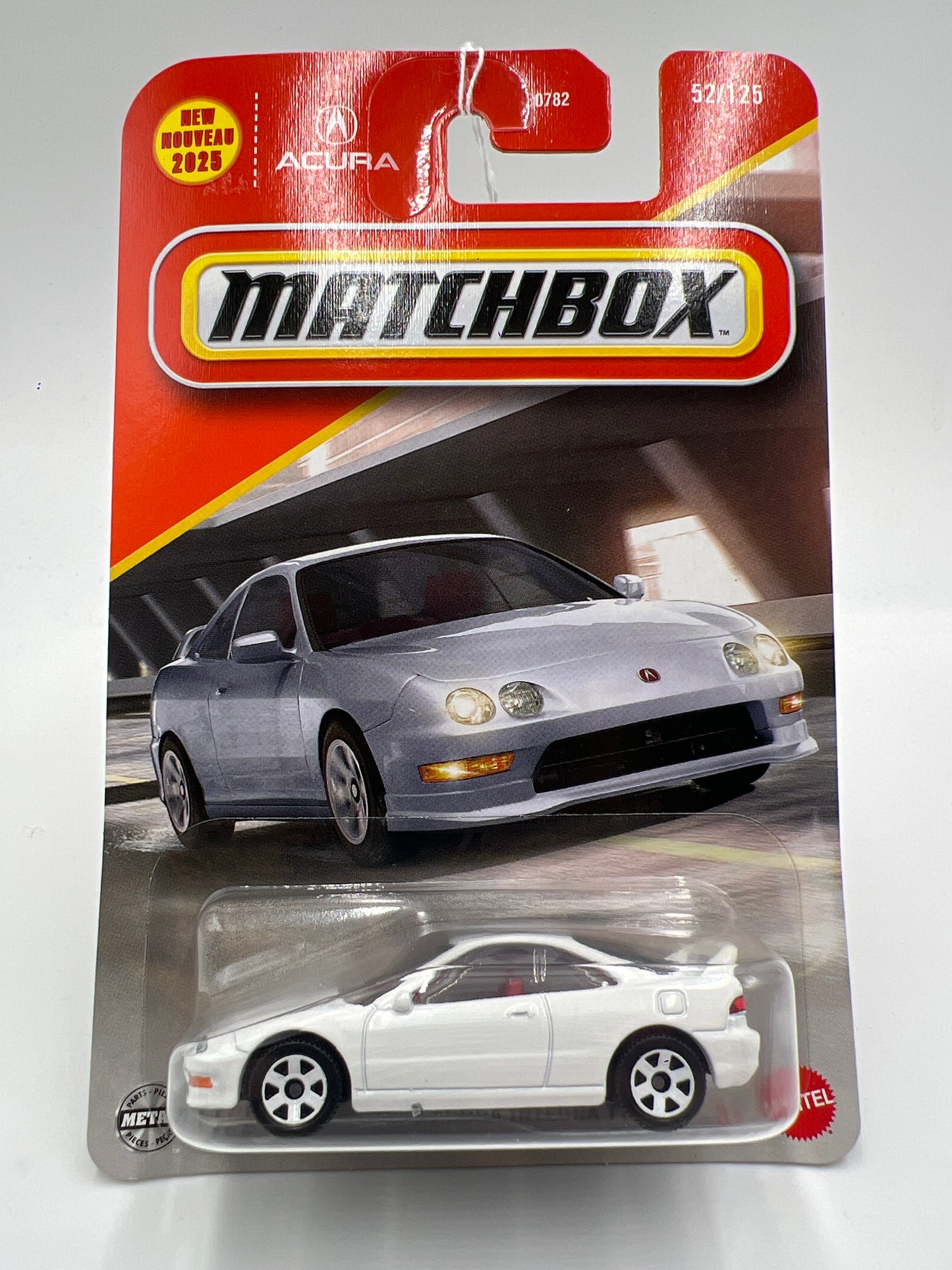 2025 Matchbox #52 1997 Acura Integra Type R White 215A