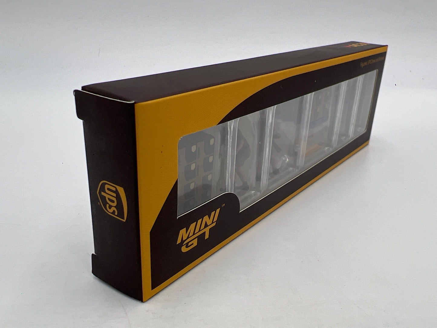 Mini GT Figurines AC30 UPS Driver And Workers