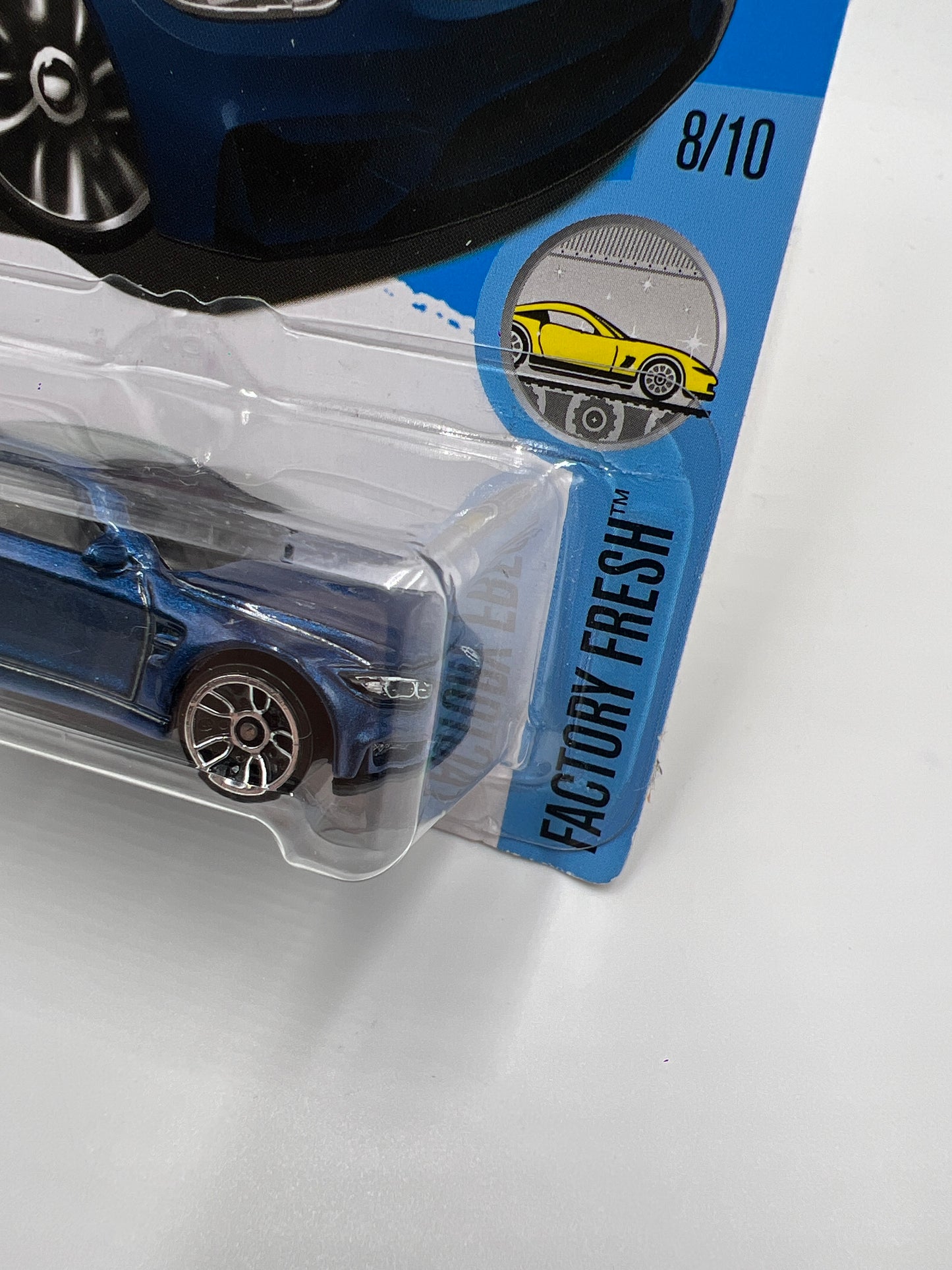 2017 Hot Wheels Factory Fresh #55 BMW M4 Blue 105A