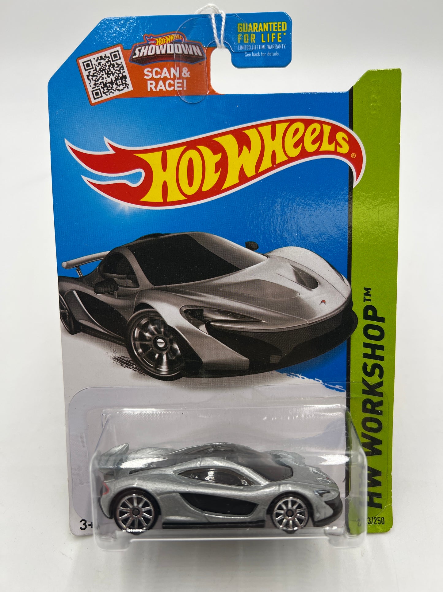 2015 Hot Wheels Workshop #223 McLaren P1 Silver 101B