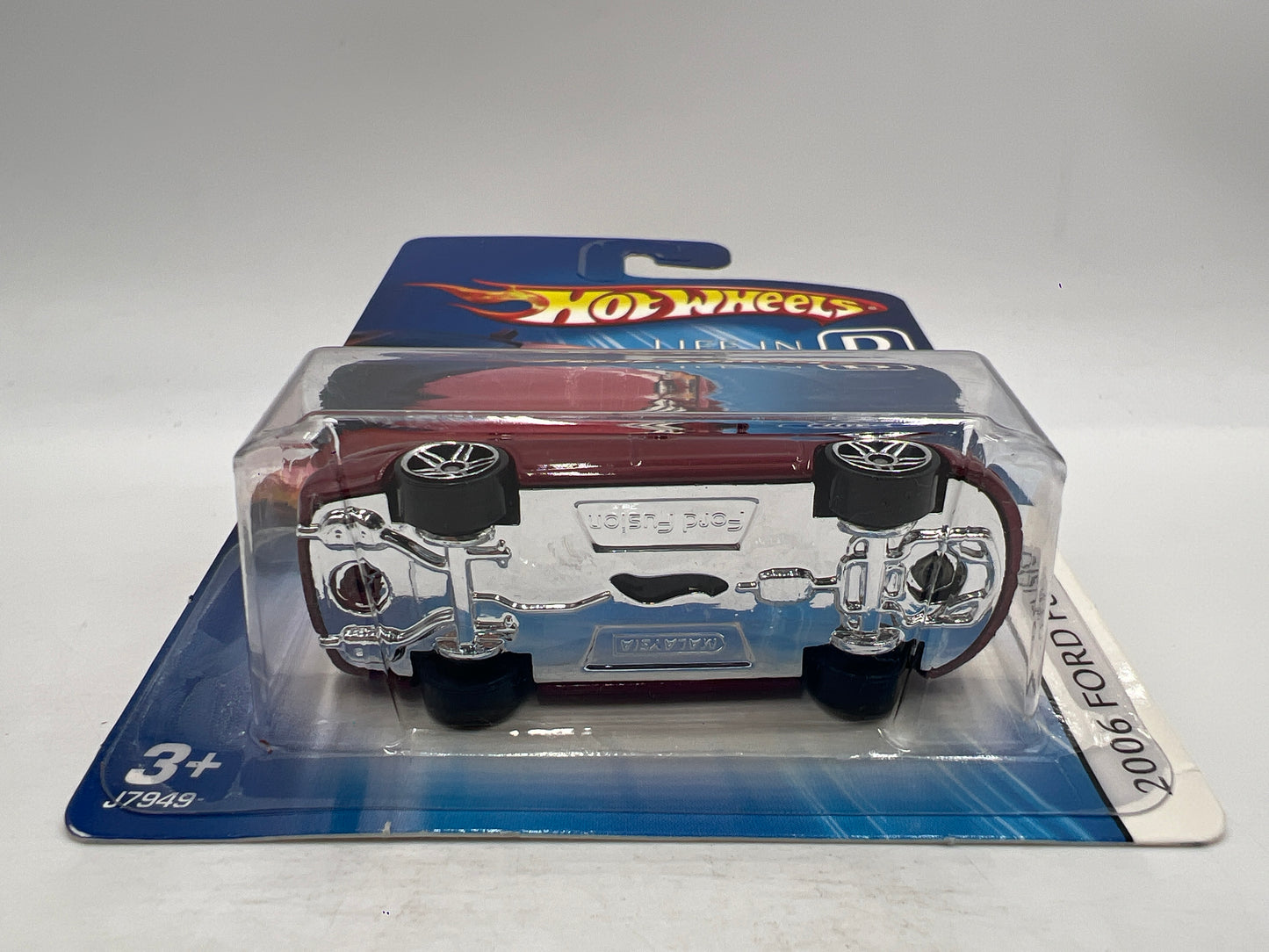 Hot Wheels Life In D Ford Dealer Promo 2006 Ford Fusion Red W/Protector