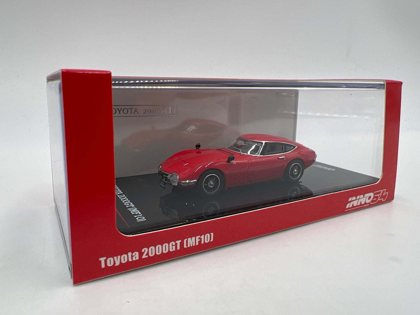Inno64 1/64 Toyota 2000GT MF10 Red