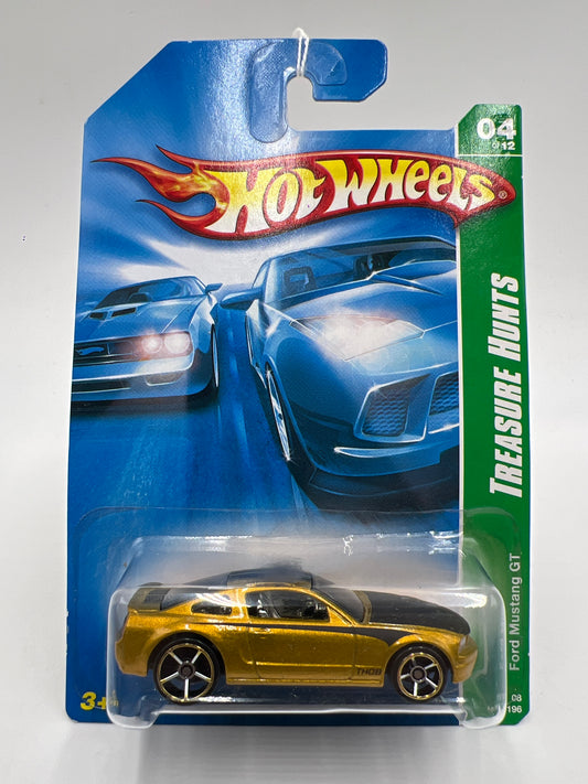 2008 Hot Wheels Treasure Hunts #164 Ford Mustang GT Gold