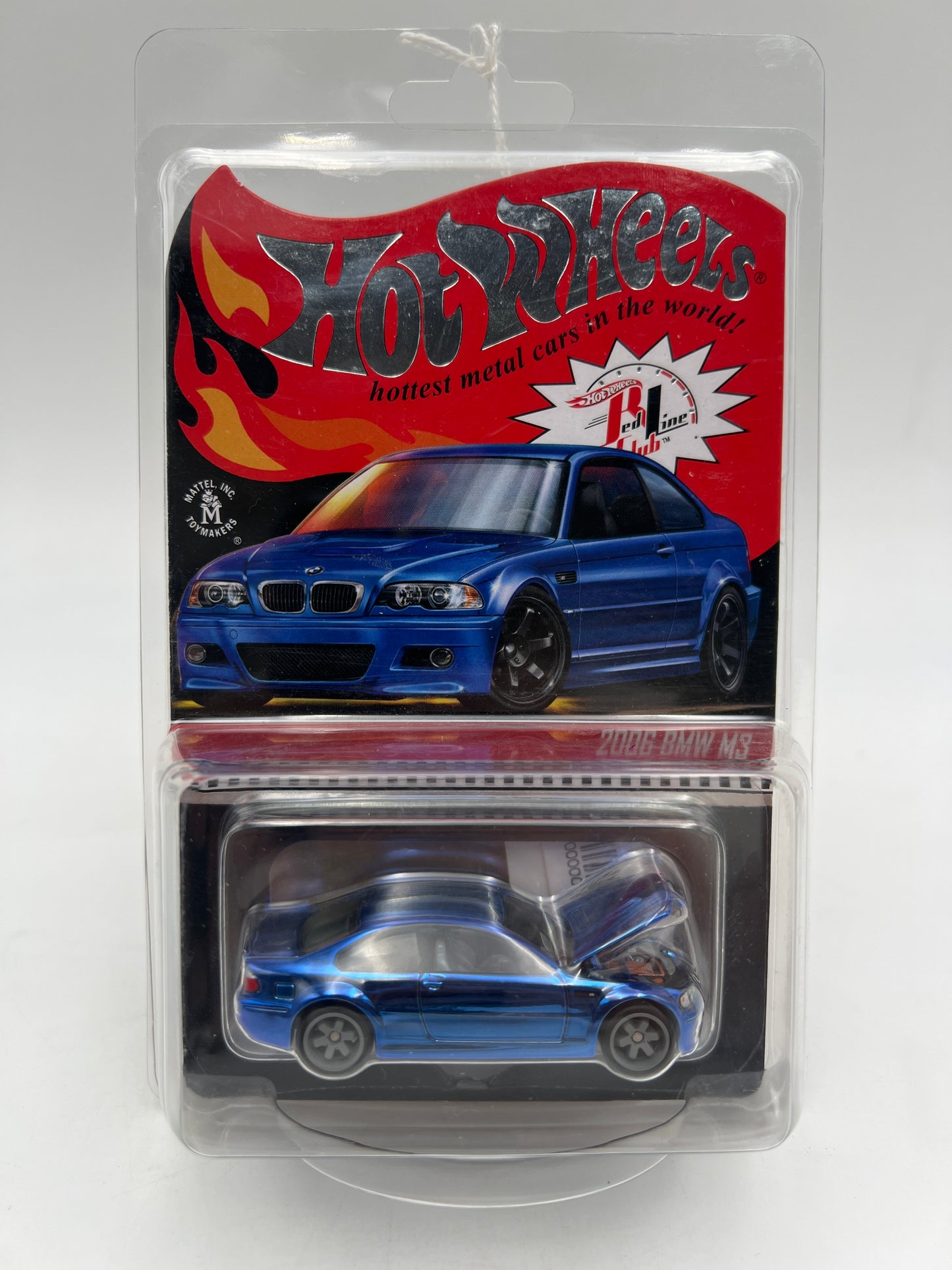 2022 Hot Wheels RLC 2006 BMW M3 Blue W/Protector