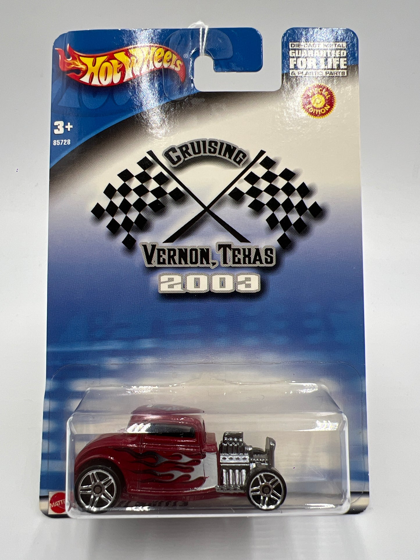 2003 Hot Wheels Special Edition Cruising Vernon Texas 32 Ford Red 160K