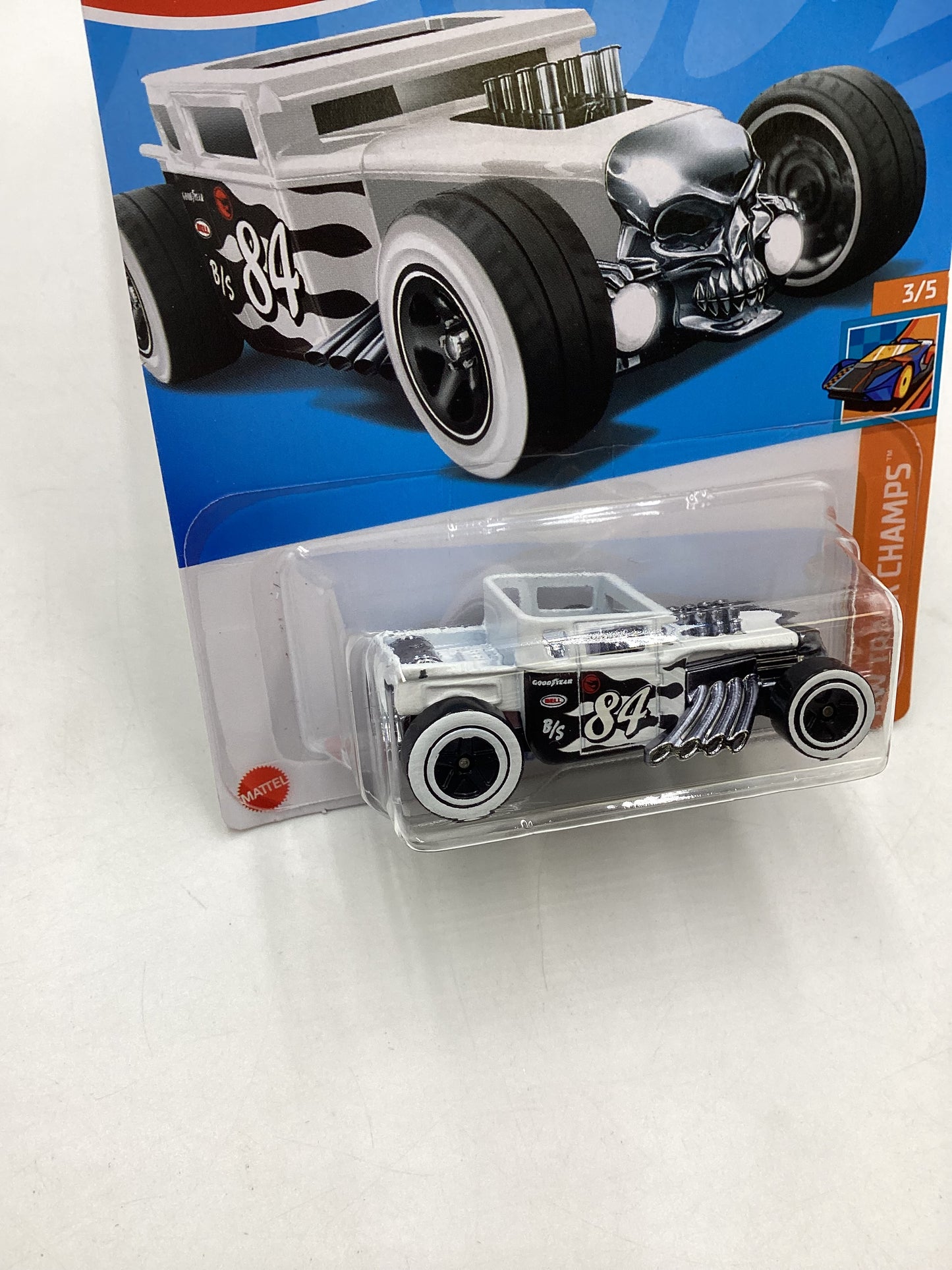 2024 Hot Wheels #183 Bone Shaker White Treasure Hunt see description 275B