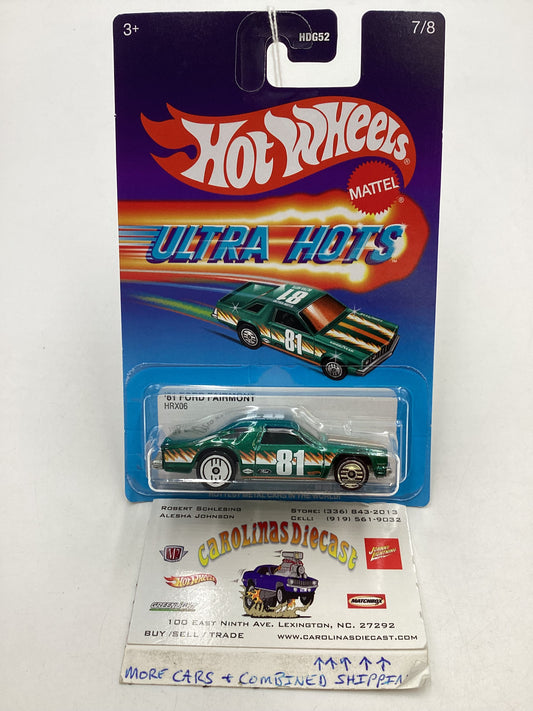 2024 Hot wheels Target Ultra Hots #7 81 Ford Fairmont Green 156H