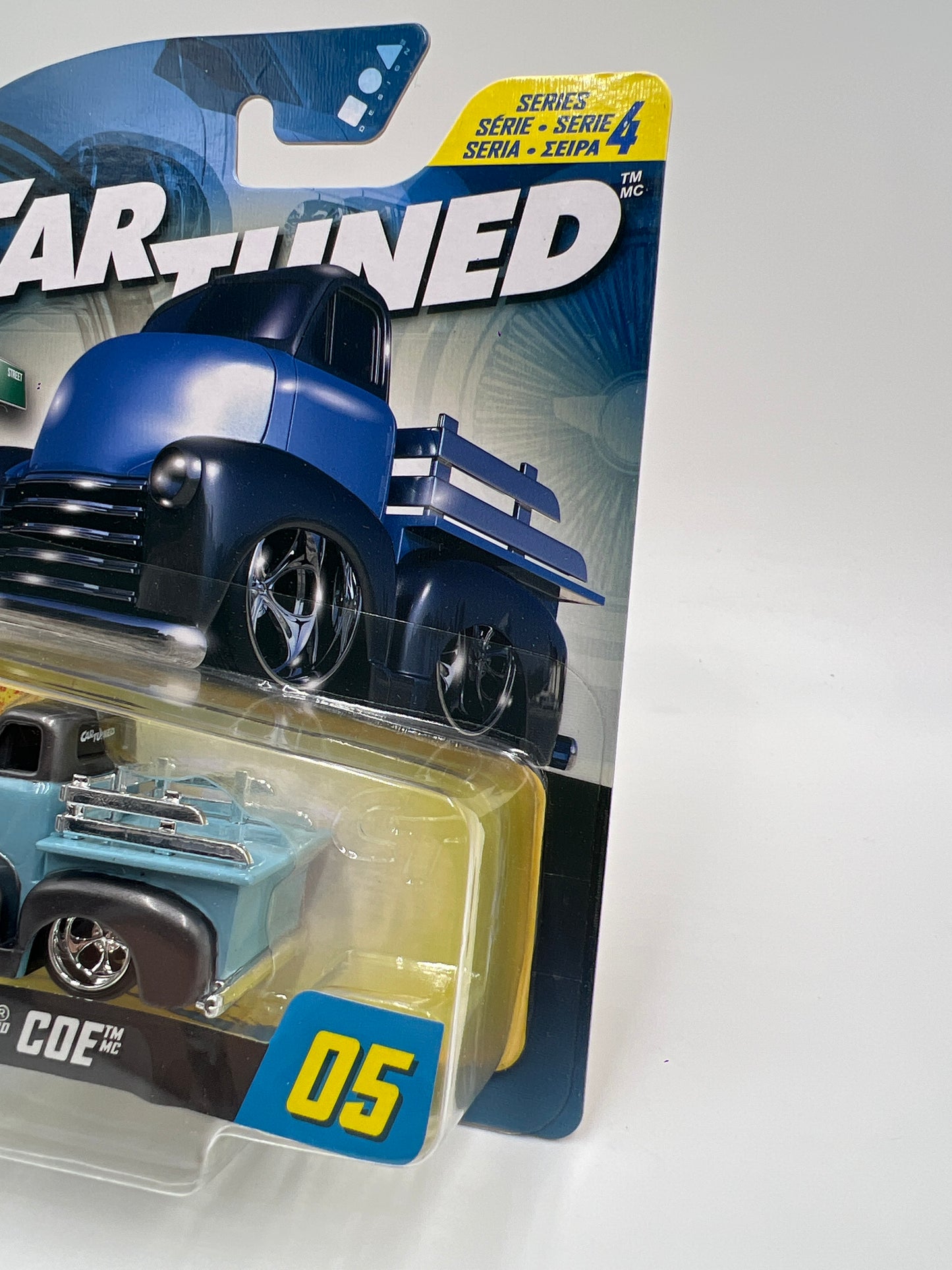 MGA Car Tuned Hobby Exclusive Series 4 #5 50 GMC COE Blue/Gray 179i