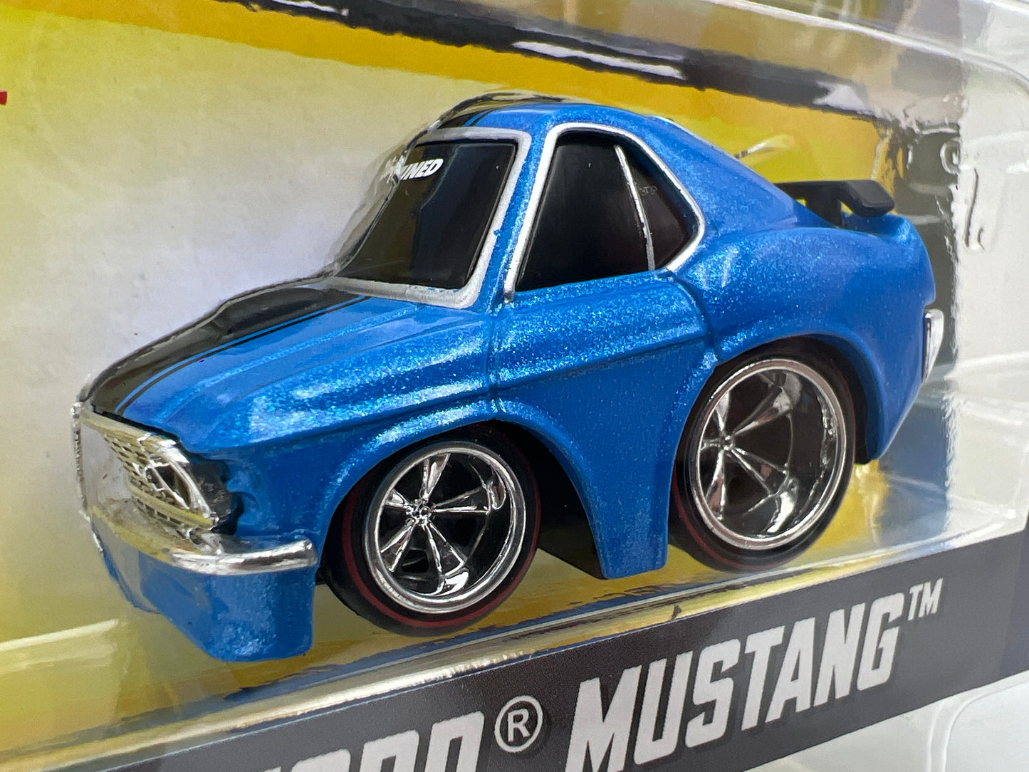 MGA Car Tuned Mainline Series 10 #7 70 Ford Mustang Blue 187G