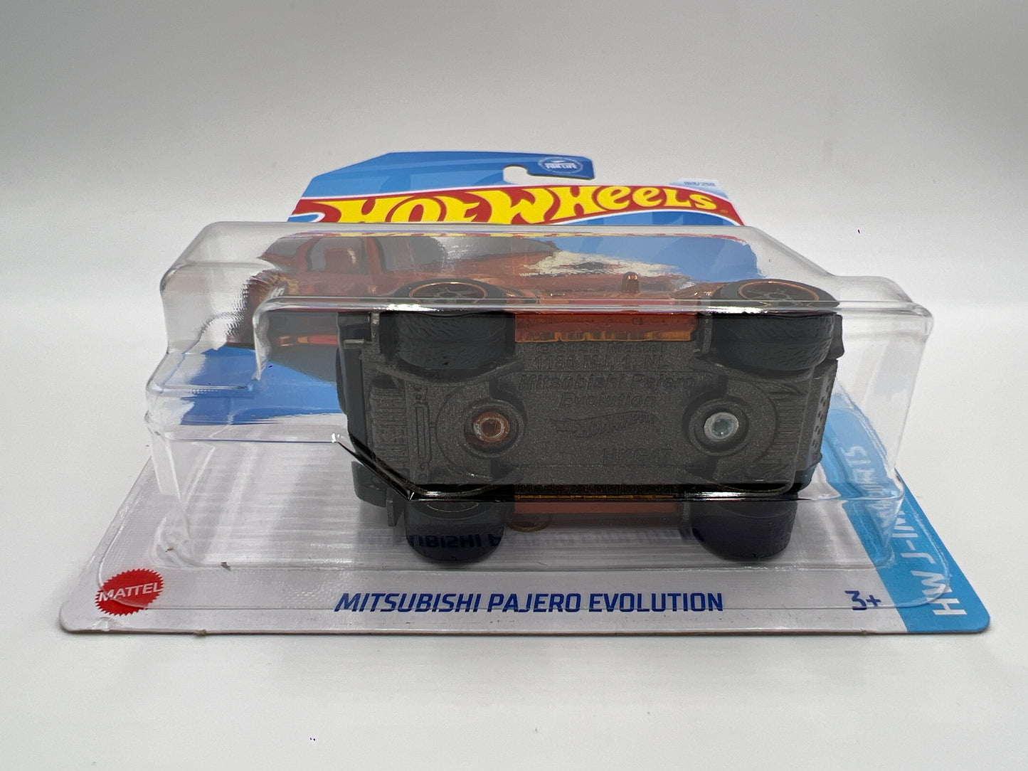 2024 Hot Wheels Super Treasure Hunt #169 Mitsubishi Pajero Evolution Orange W/Protector