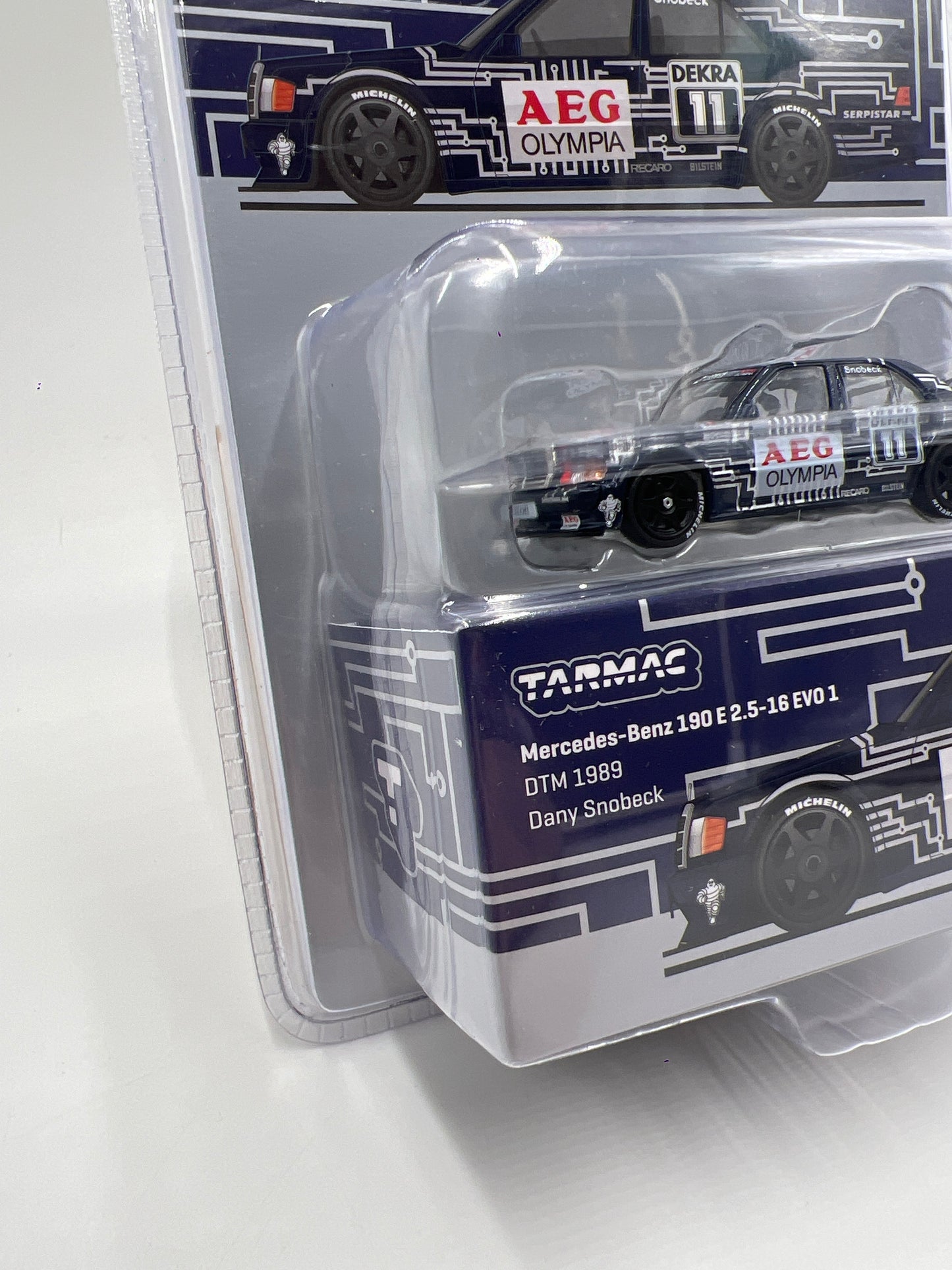Tarmac Works Mijo Exclusives Mercedes-Benz 190 E 2.5-16 Evo 1 DTM 1989