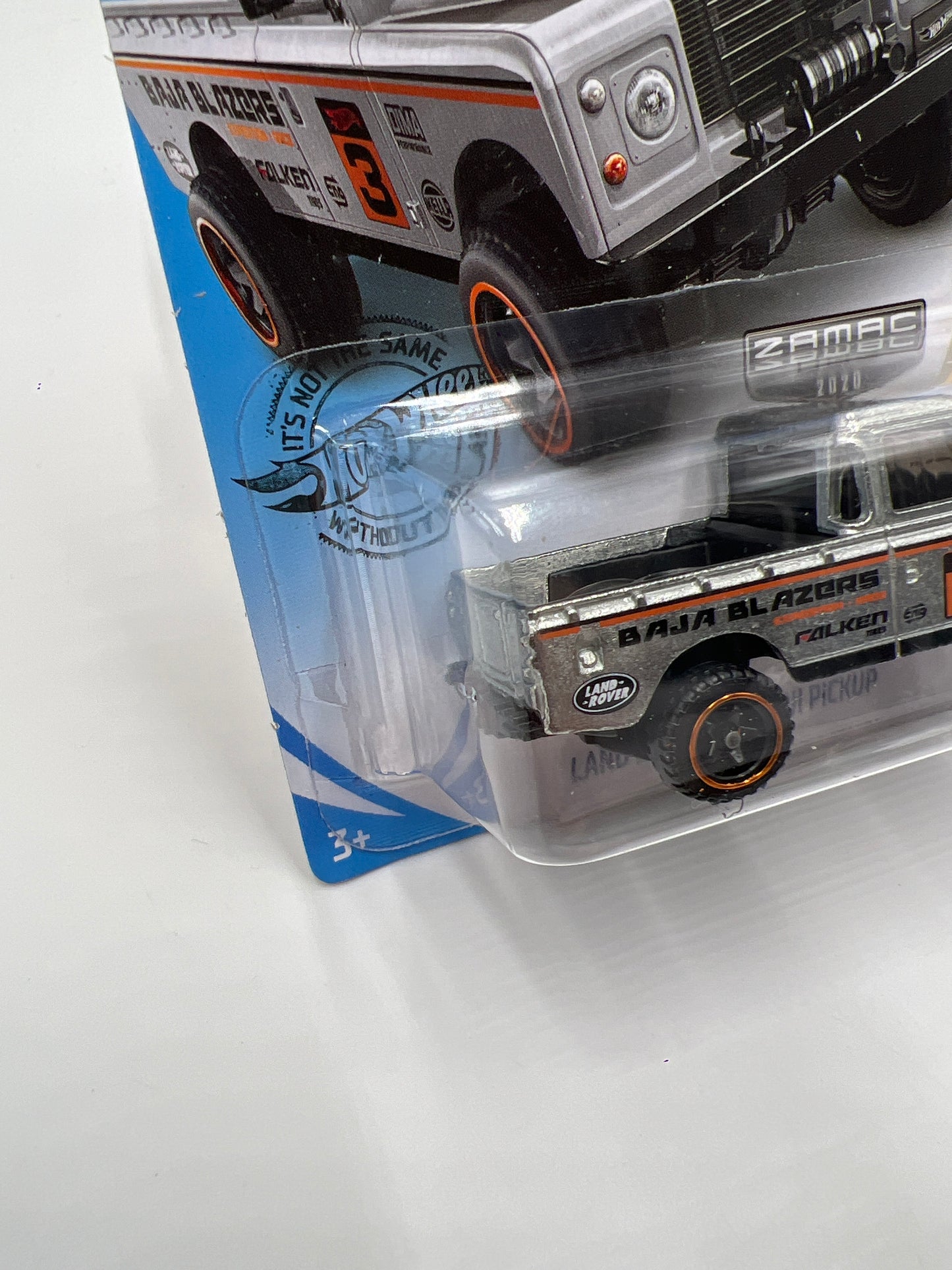2020 Hot Wheels Walmart Exclusive Zamac 3 #3 Land Rover Series III Pickup