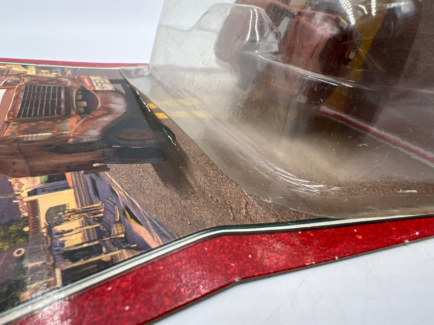 Disney Pixar The World Of Cars #67 CHASE Fred With Bumper Stickers Loose Blister