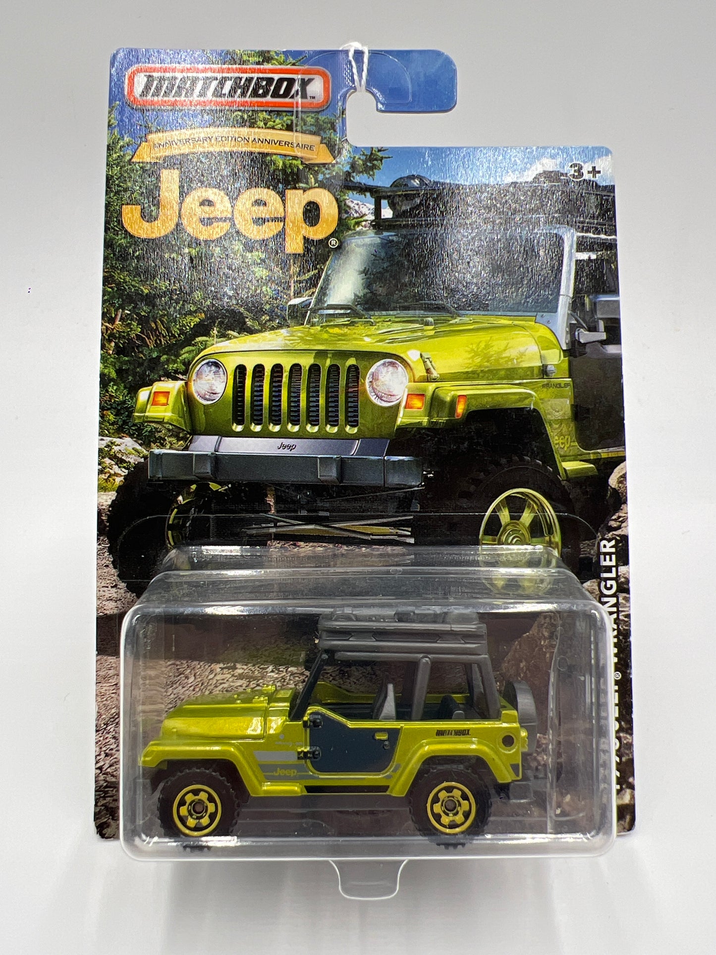 Matchbox Jeep Anniversary Edition Series 1998 Jeep Wrangler Green 160B