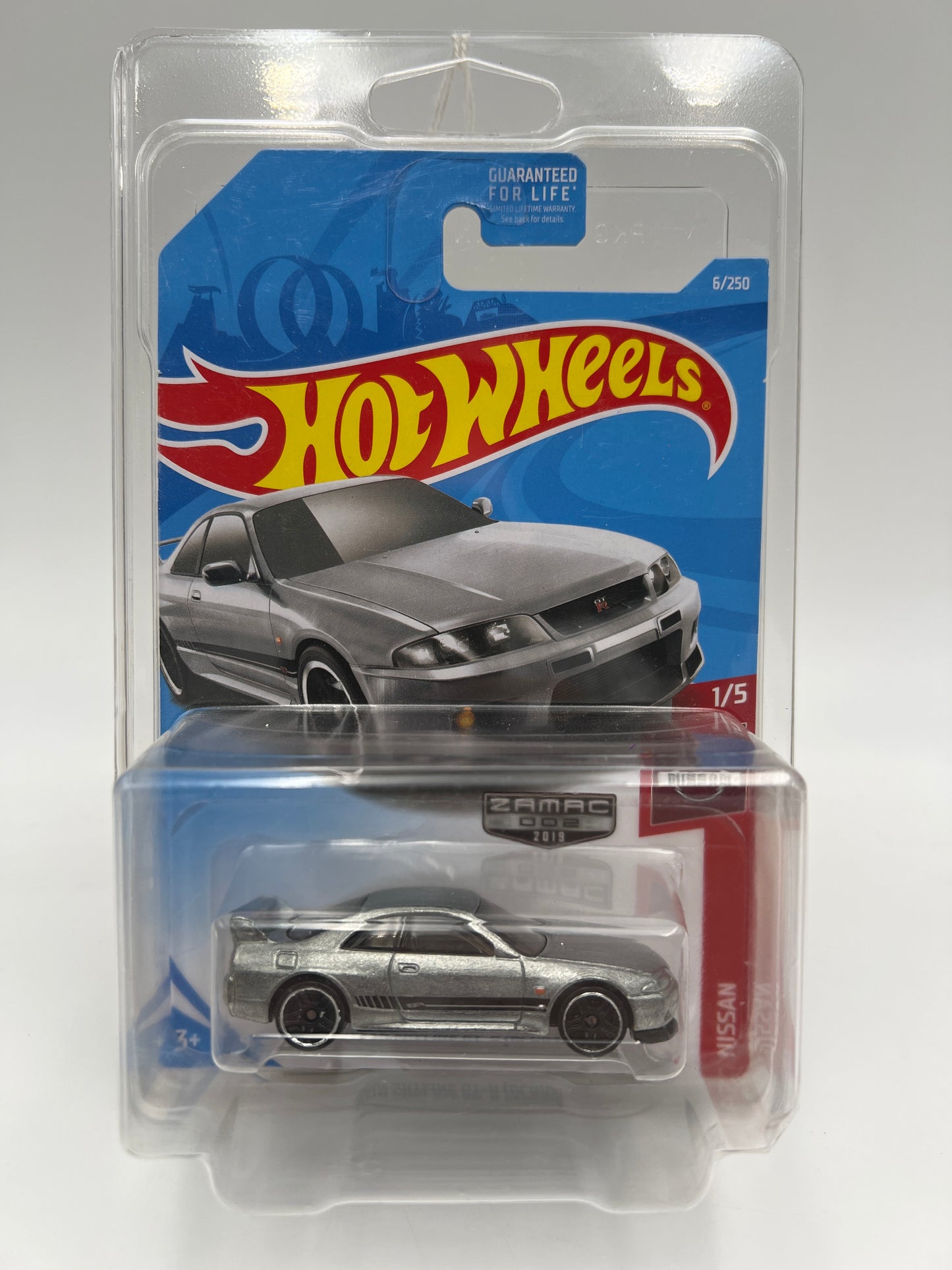 2019 Hot Wheels Walmart Zamac 2 #6 Nissan Skyline GT-R R33 BCNR33 W/Protector