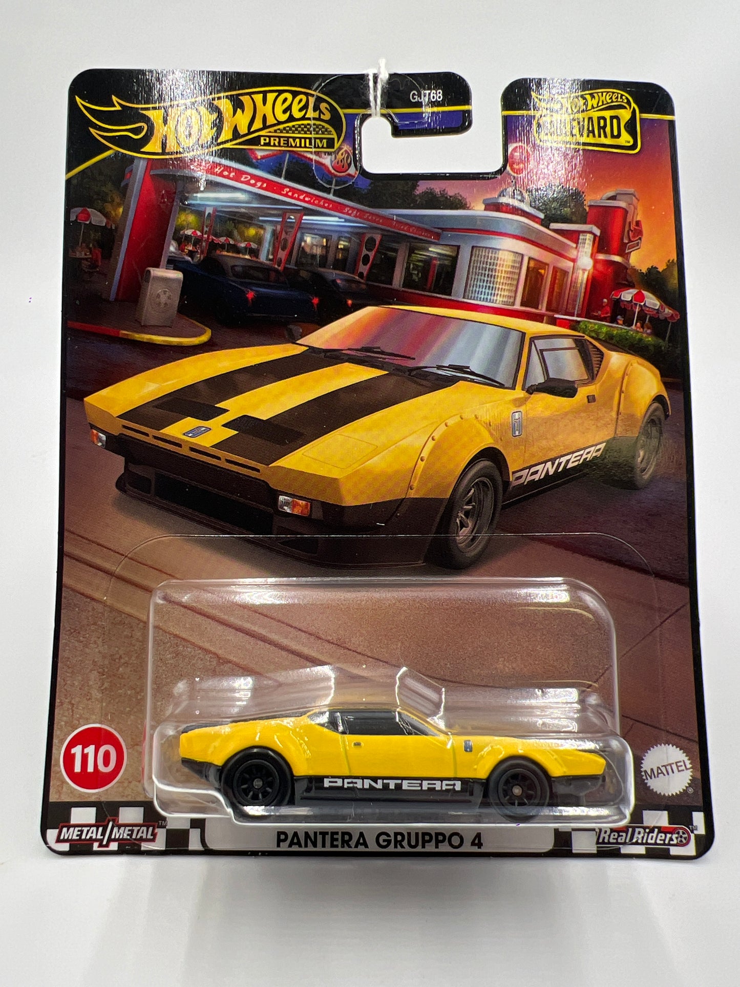 2024 Hot Wheels Boulevard #110 De Tomaso Pantera Gruppo 4 Yellow 263F