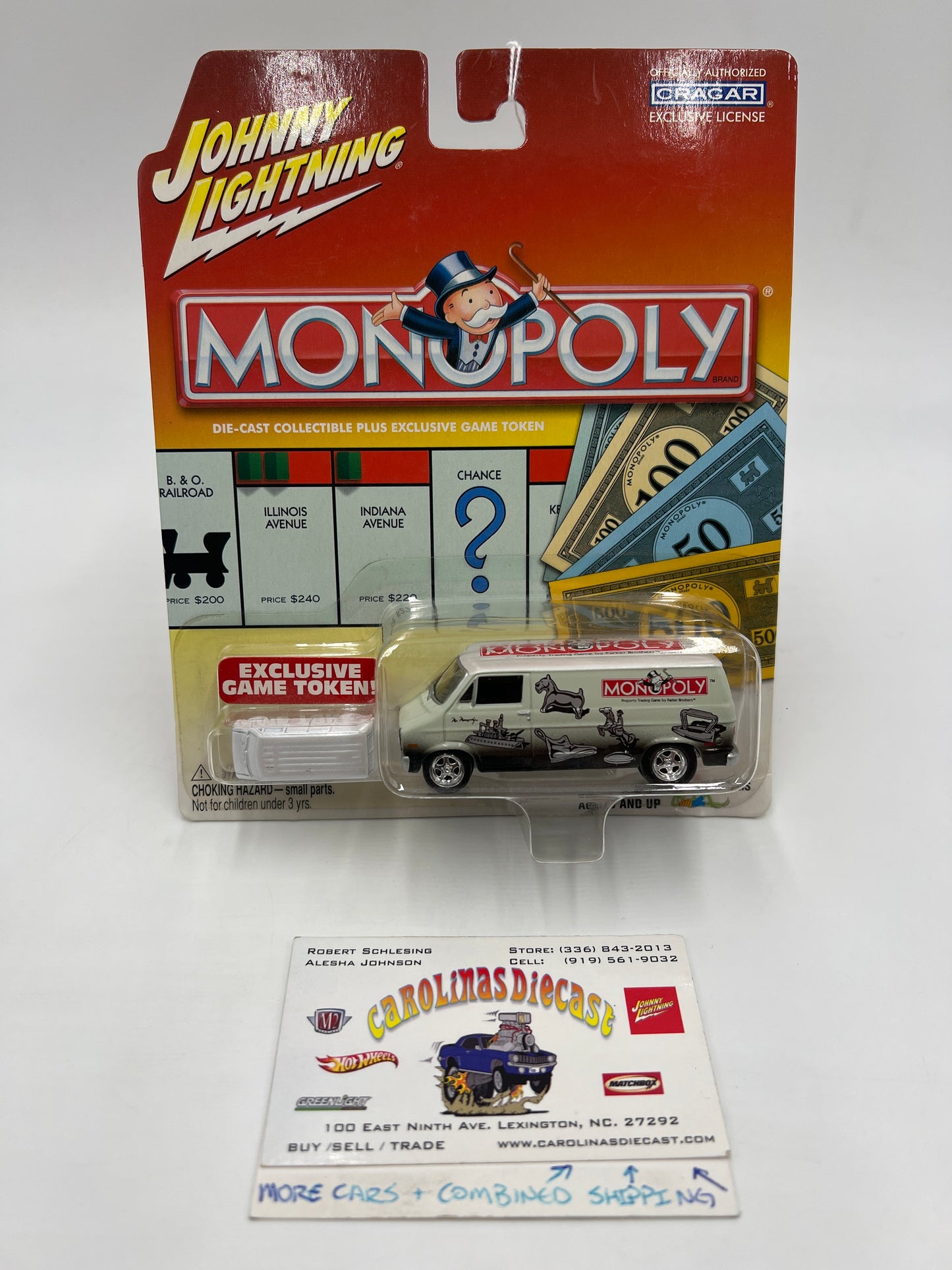 Johnny Lightning Monopoly 1977 Dodge Van 188F