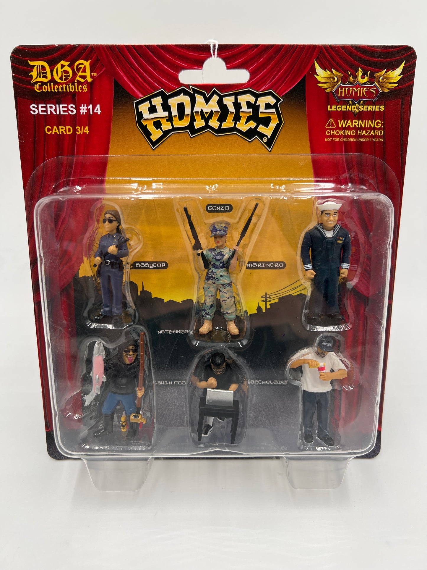 DGA Collectibles Homies Legend Series #14 Card 3/4 223G
