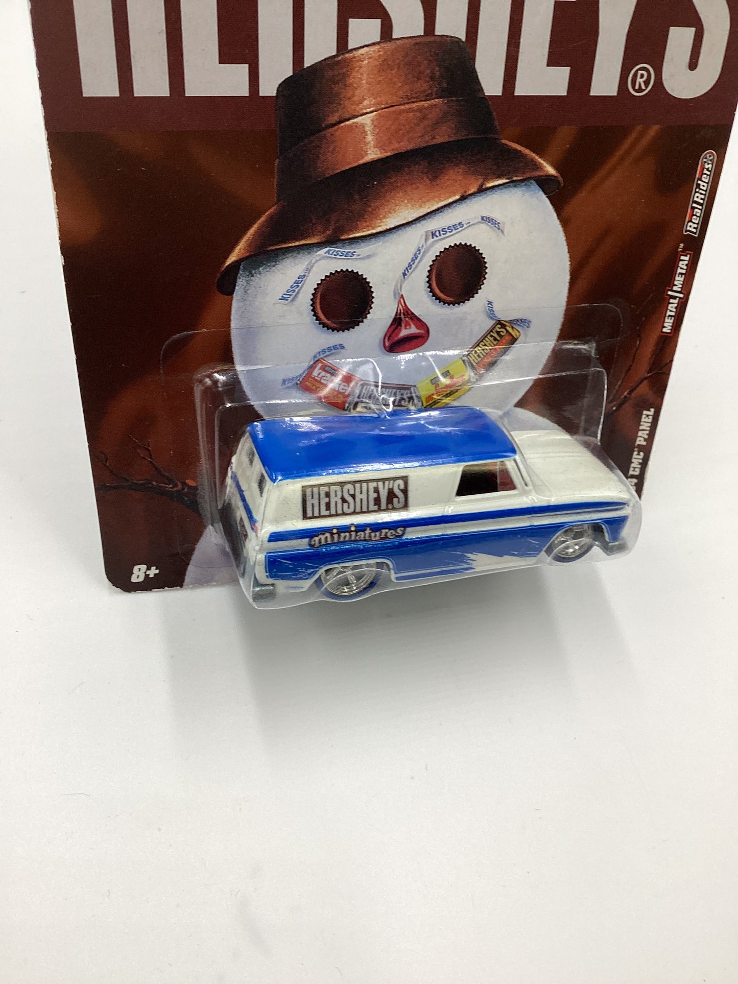 Hot wheels Premium Hersheys 64 GMC Panel White/Blue 269H