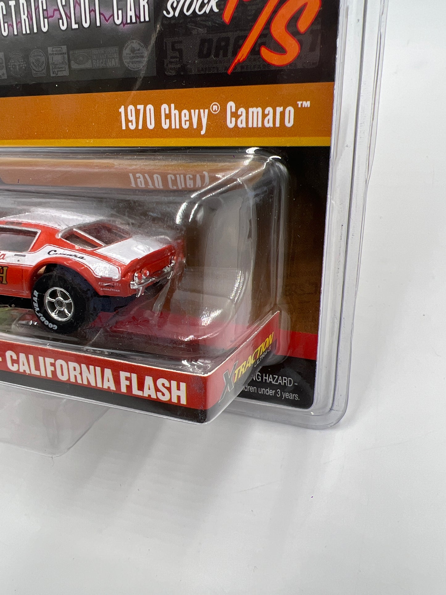 Auto World Legends of the Qtr Mile Butch Leal California Flash HO Slot Car 1970 Chevy Camaro