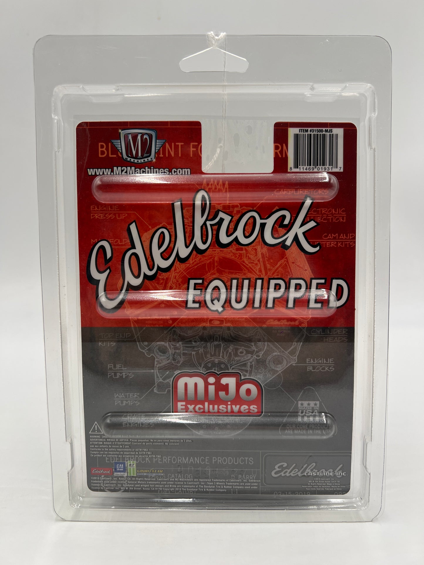 M2 Machines MiJo Exclusives CHASE 1/300 1979 Chevrolet Silverado Edelbrock MJS15 Read Desc