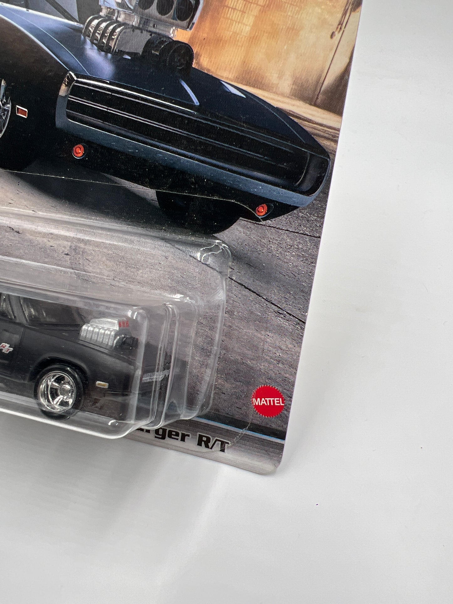 Hot Wheels Premium Fast and Furious Full Force #5 70 Dodge Charger R/T Black W/Protector