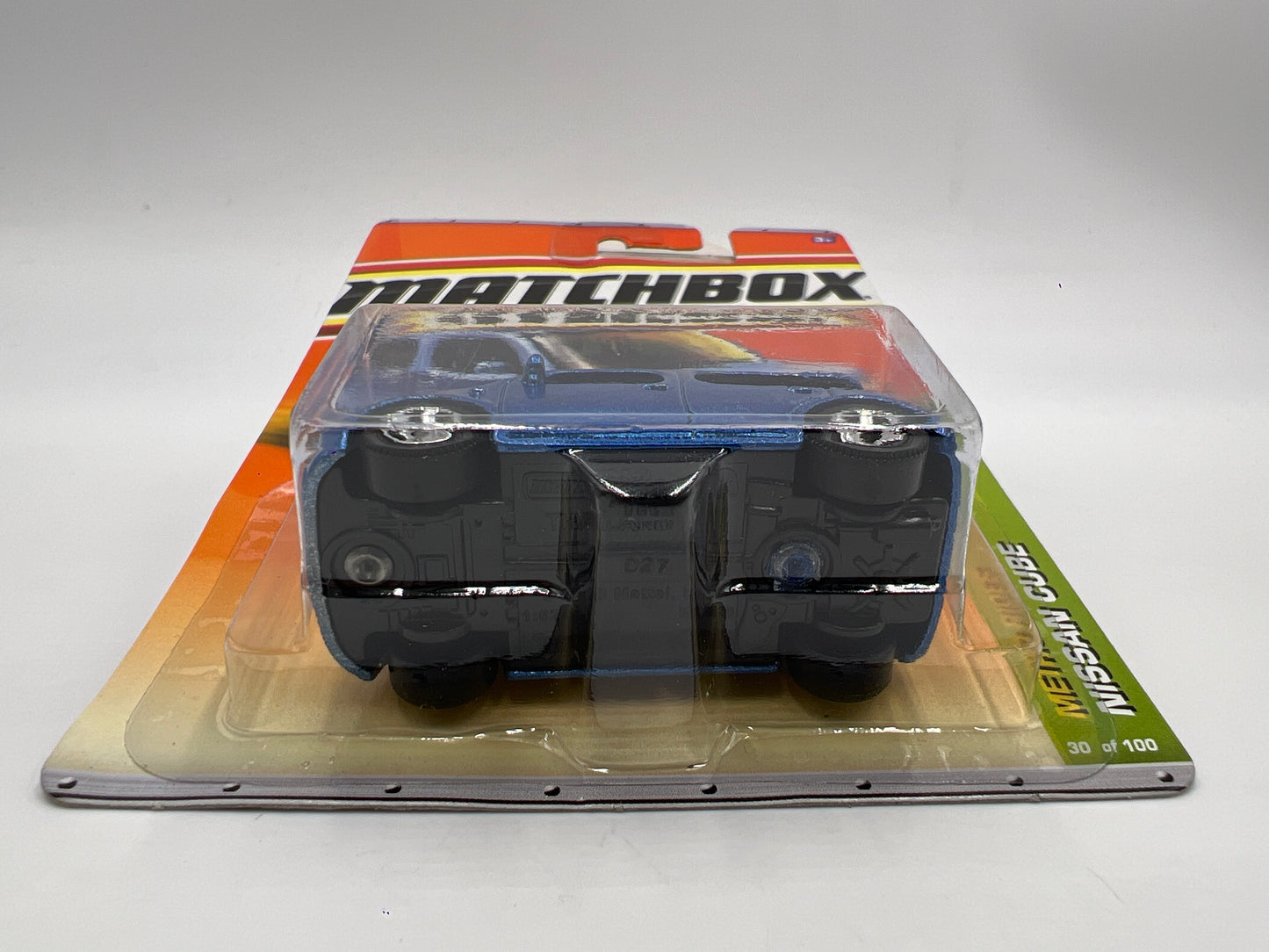 Matchbox Metro Rides #30 Nissan Cube Blue W/Protector