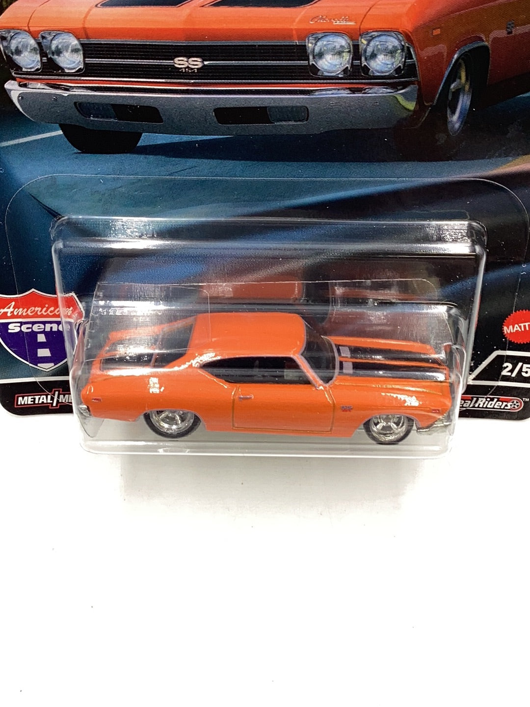 Hot wheels American Scene 2/5 69 Chevelle SS 396 244R