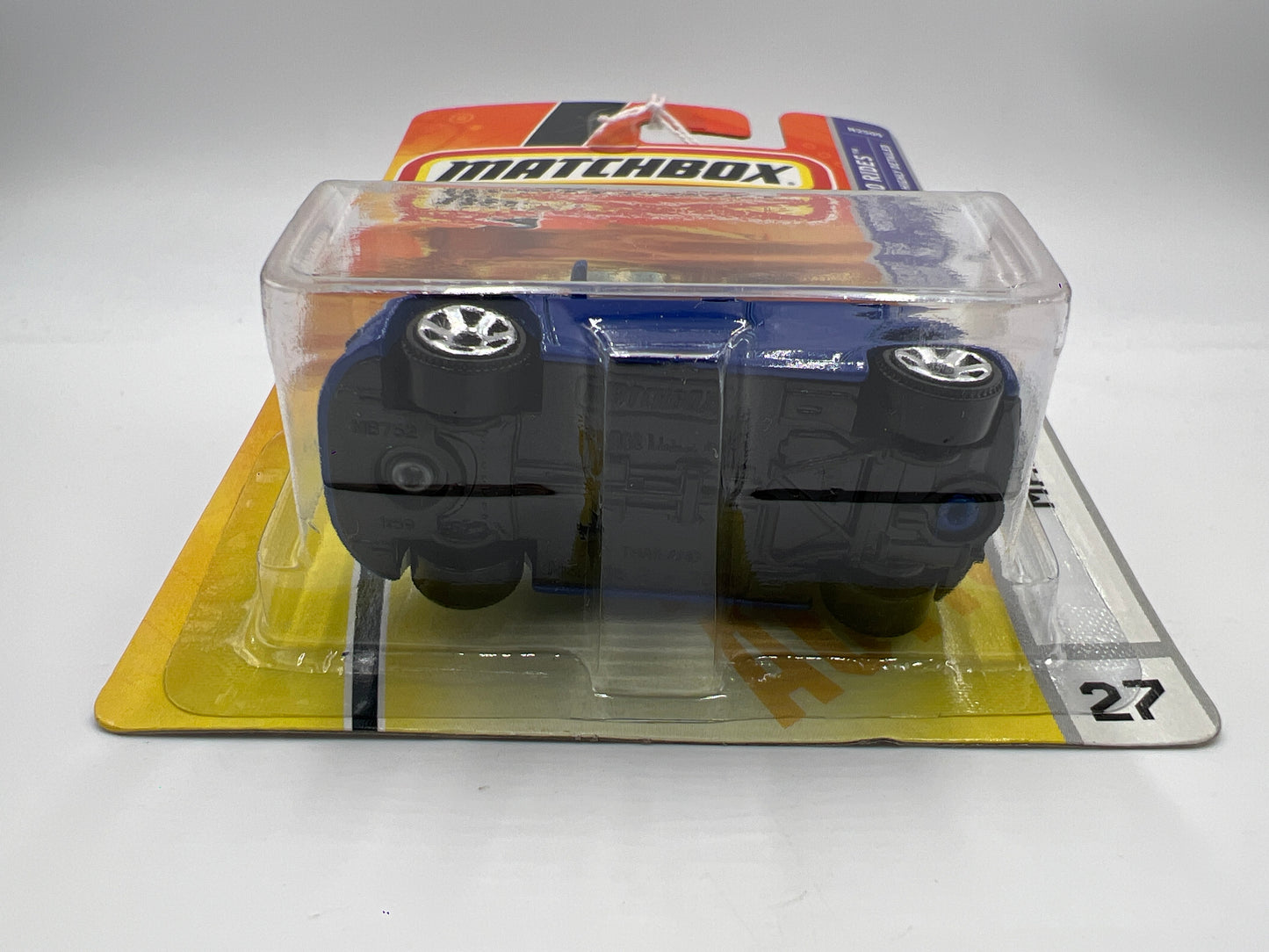 Matchbox #27 Metro Rides Mazda 2 Blue SR