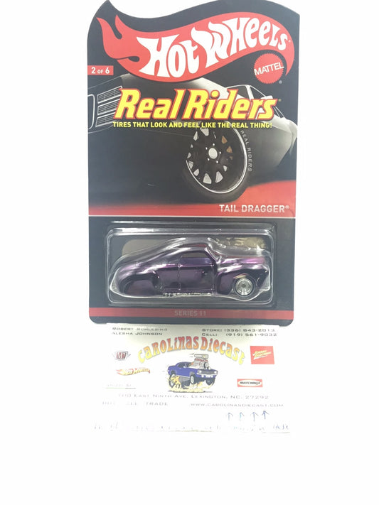 Hot wheels redline club Real Riders Tail Dragger 381/4000 with protector