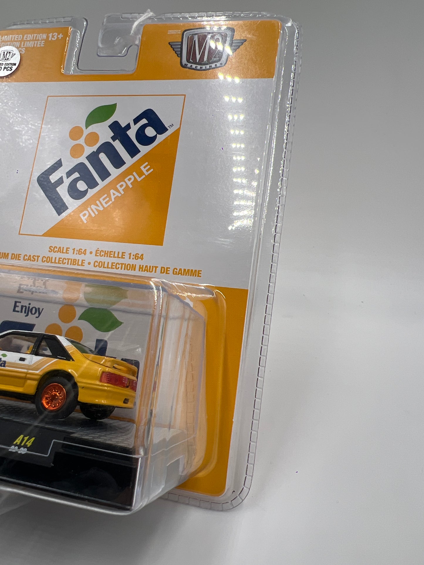 M2 Machines Fanta CHASE 1988 Ford Mustang GT A14