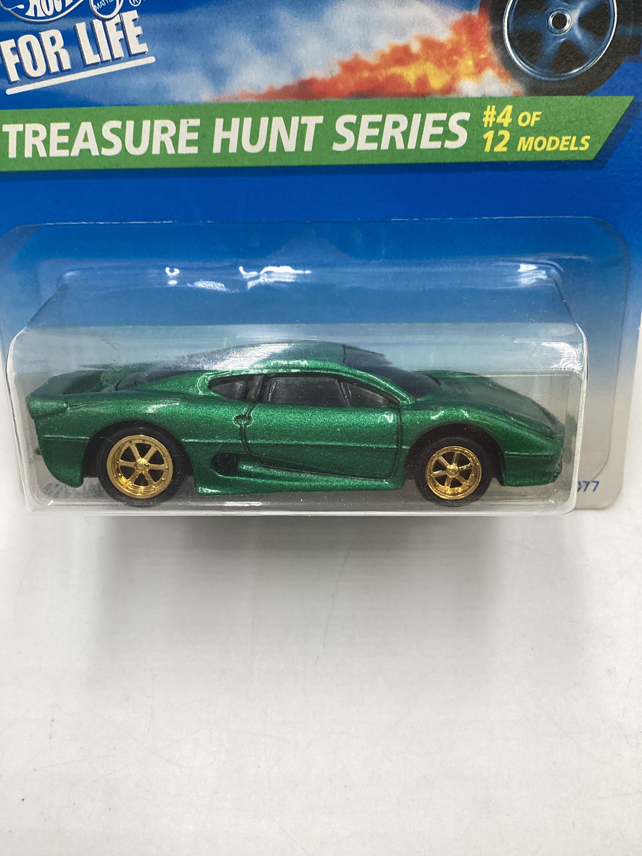 1996 Hot Wheels Treasure Hunt 4/12 Jaguar XJ220 #431