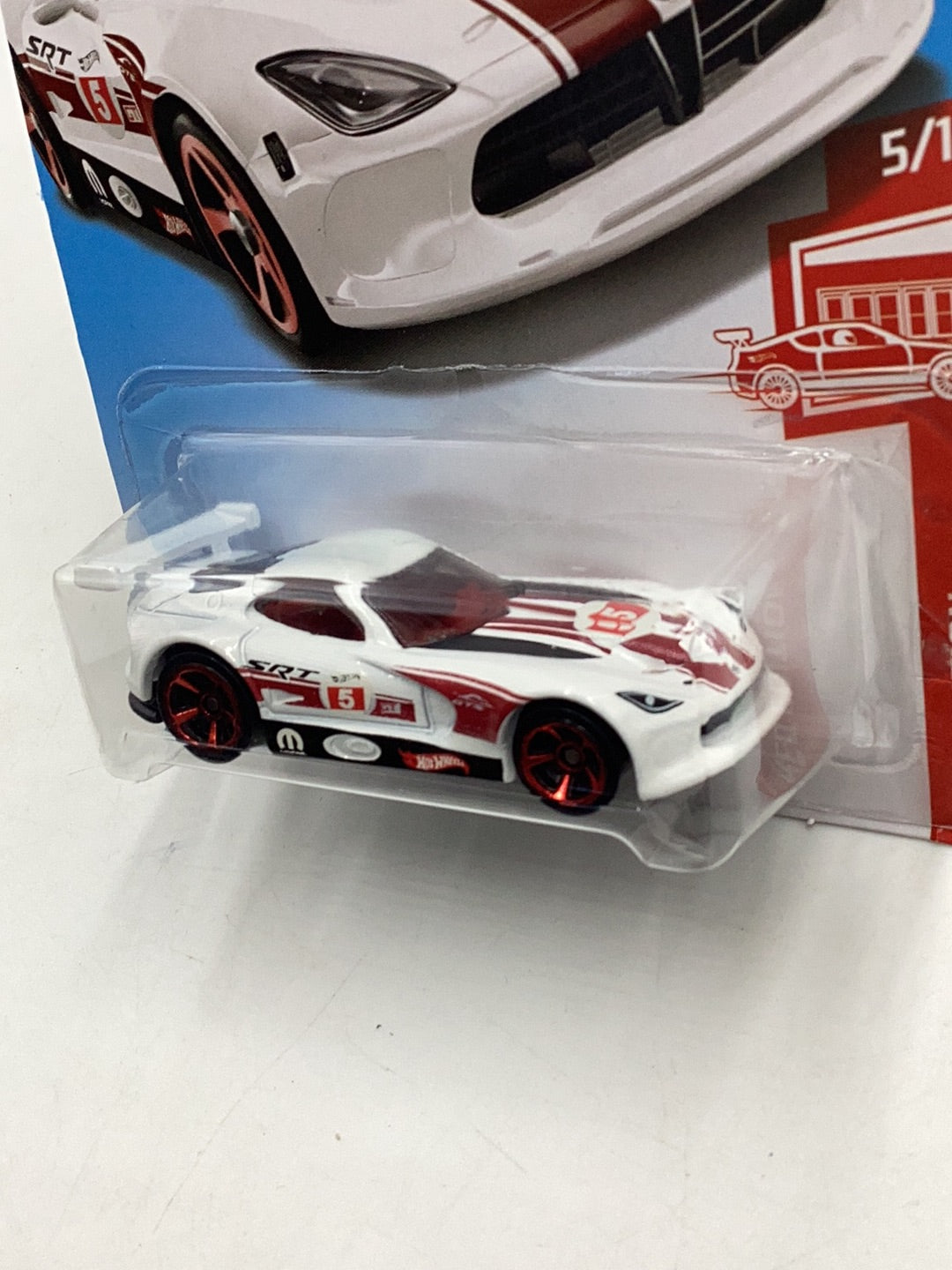 2019 Hot wheels #124 SRT Viper GTS-R Red Edition 150F