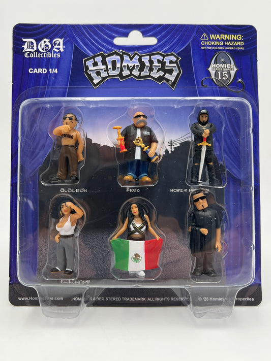 DGA Collectibles Homies Series 15 Card 1/4